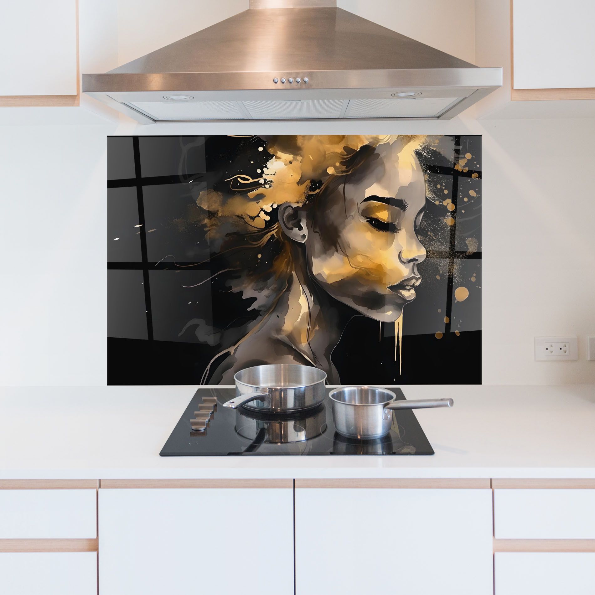 Gold Stylish Modern mockup 5