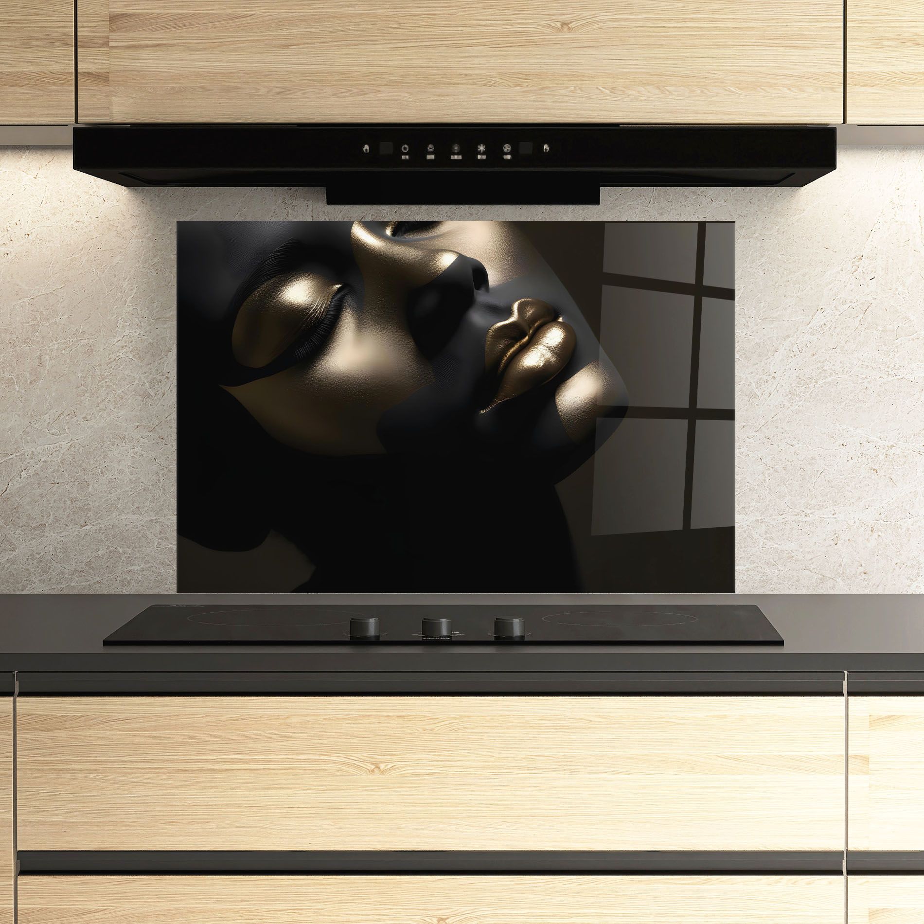 Dark Gold Face mockup 3