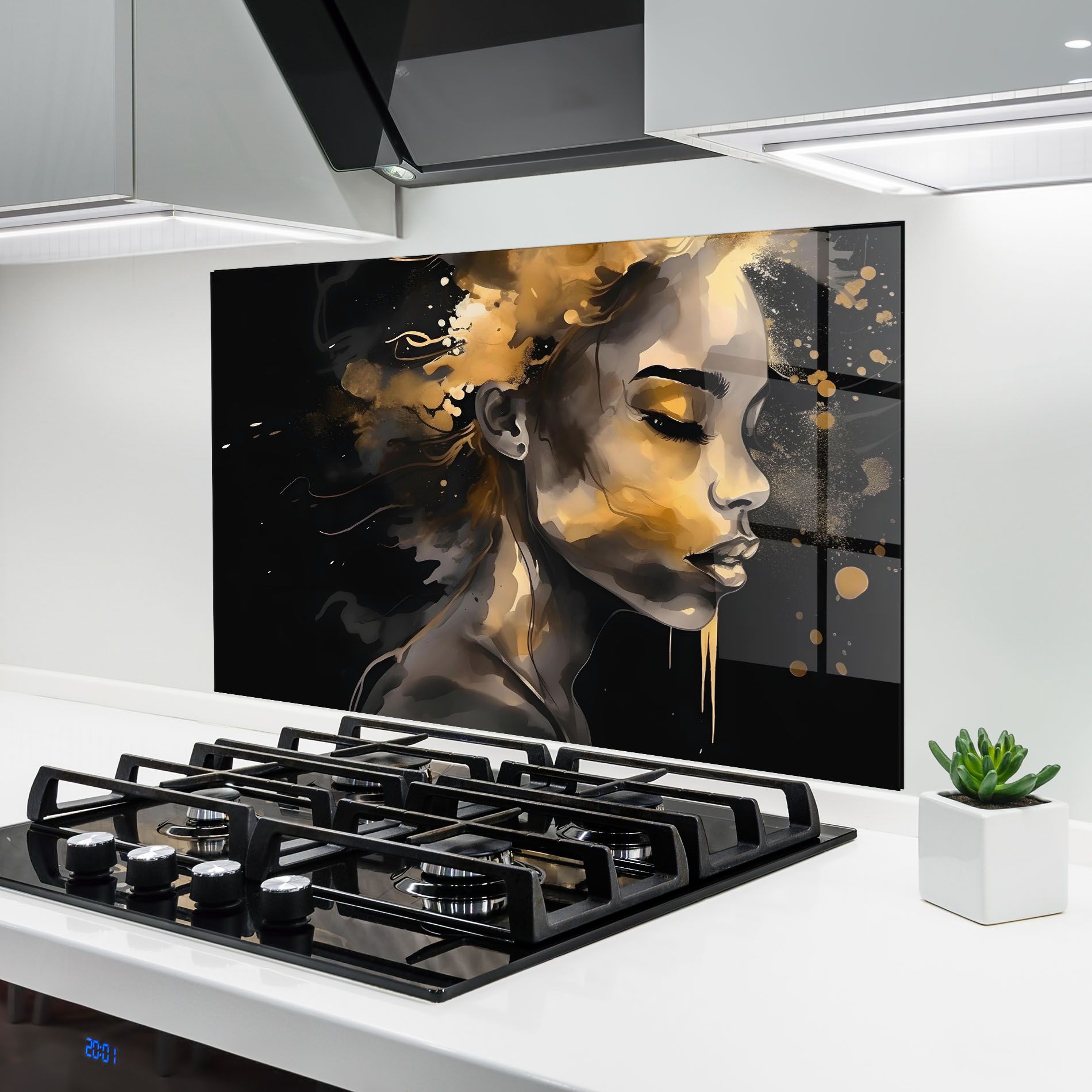 Gold Stylish Modern mockup 6