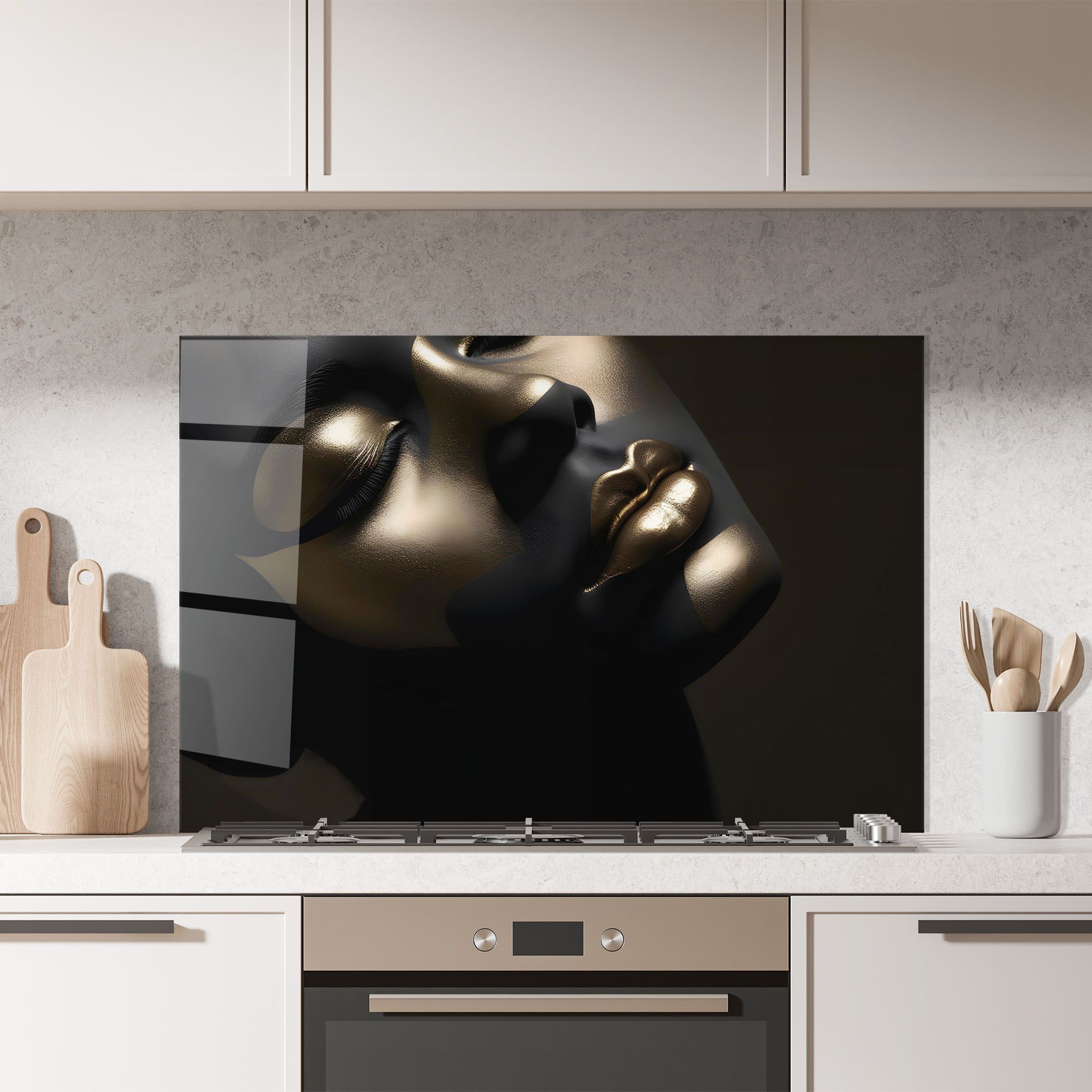 Dark Gold Face mockup 7