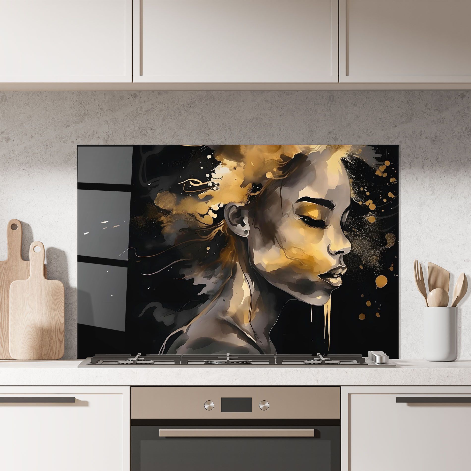 Gold Stylish Modern mockup 7