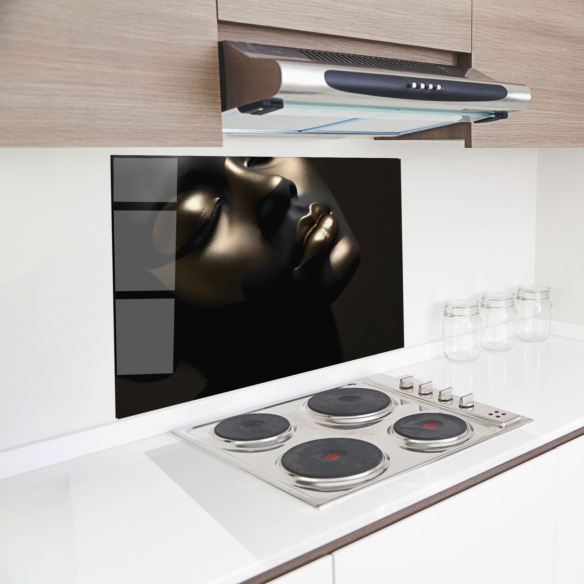 Dark Gold Face mockup 8