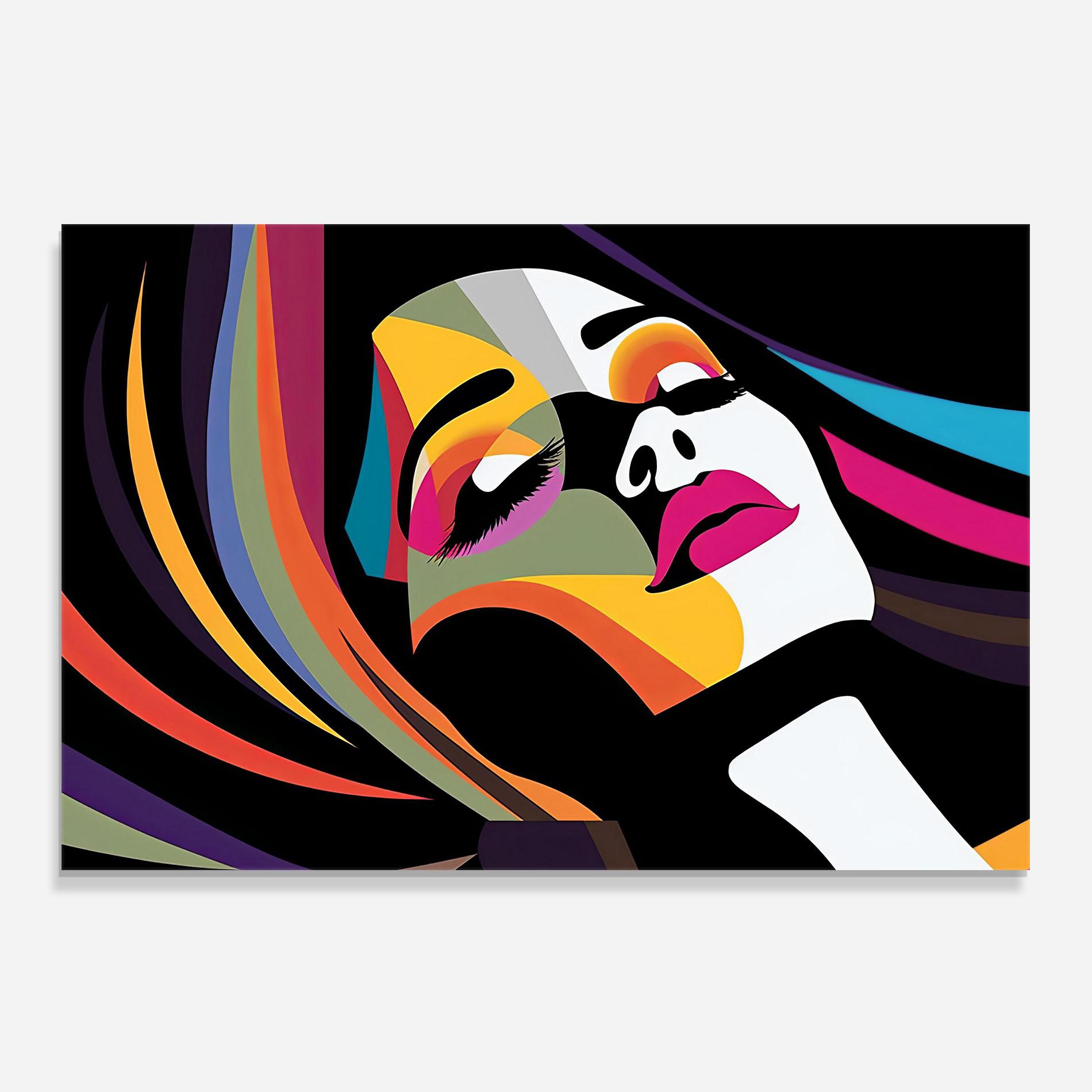 Küchenrückwand Glas Mesmerizing Dream mockup 0