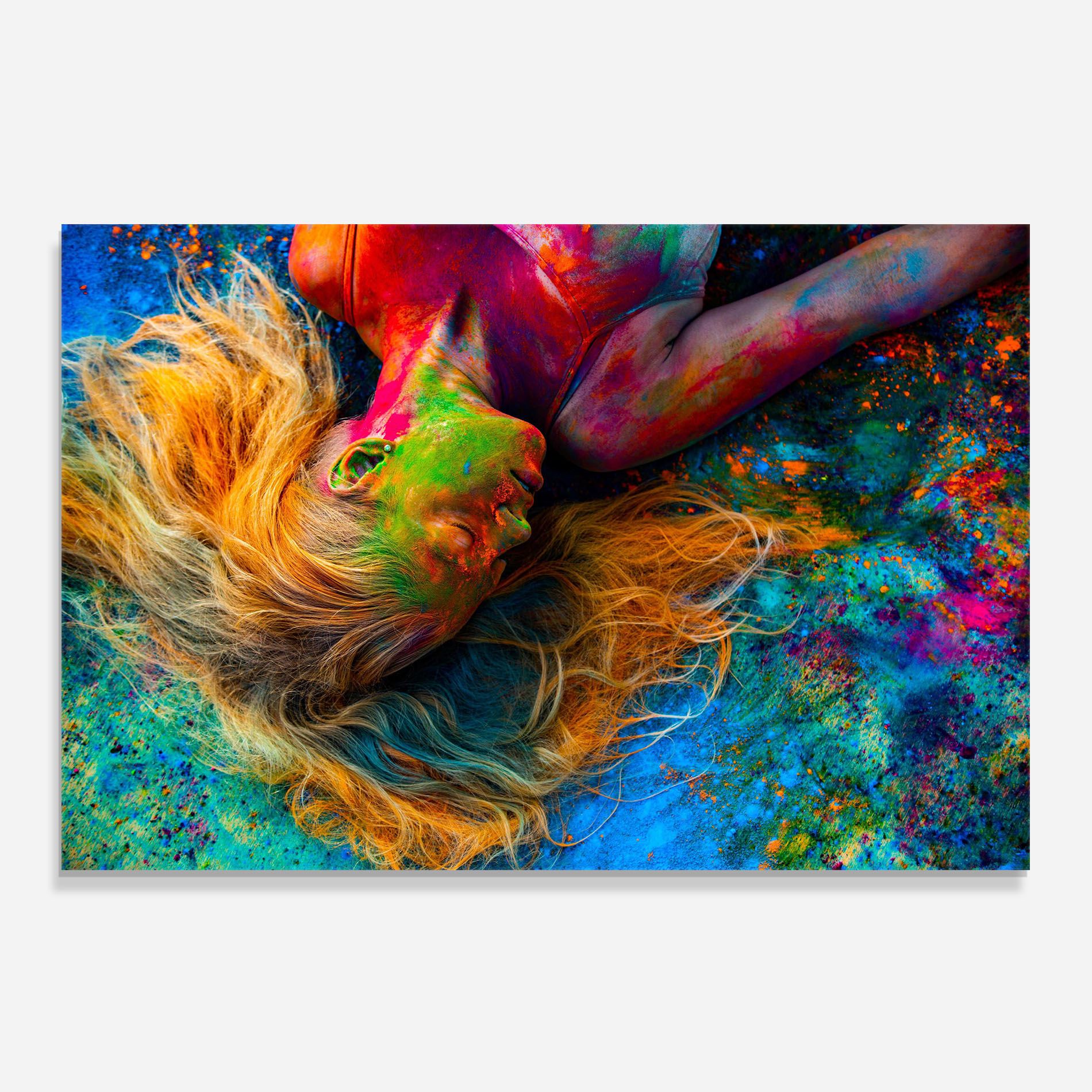 Powder Holi Woman mockup 0