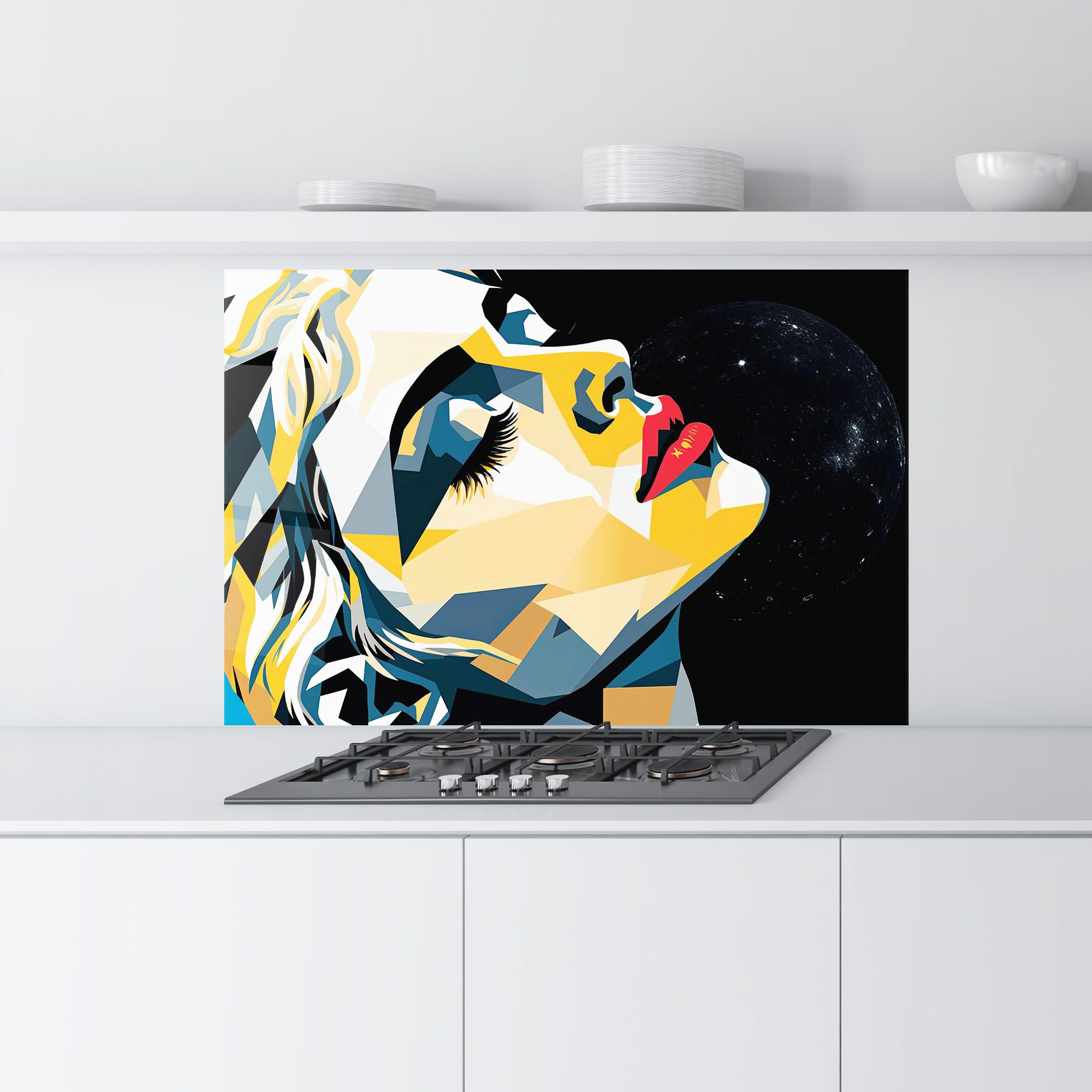 Synthetic Dreamy Girl mockup 9