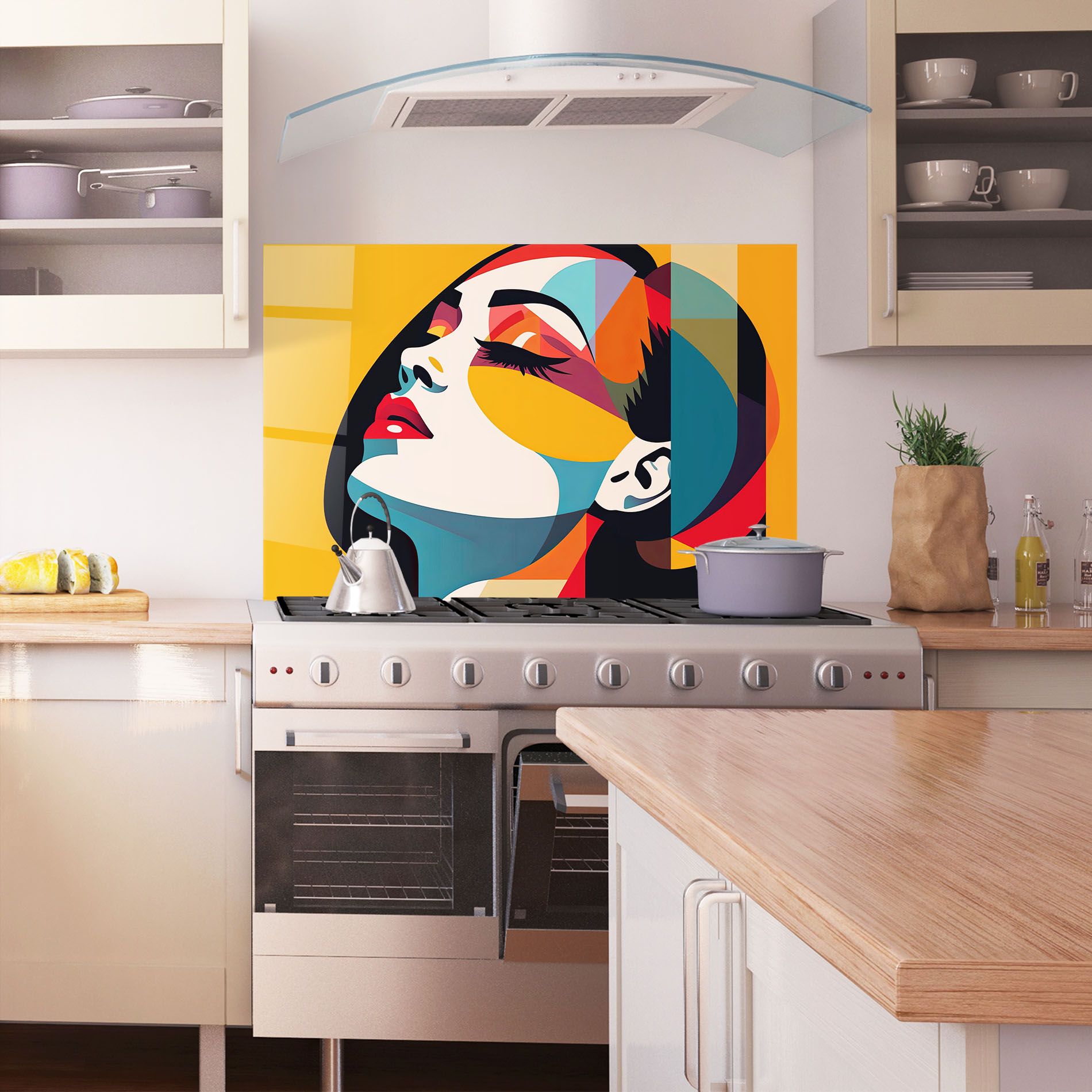 Dreamy Yellow Female mockup 1