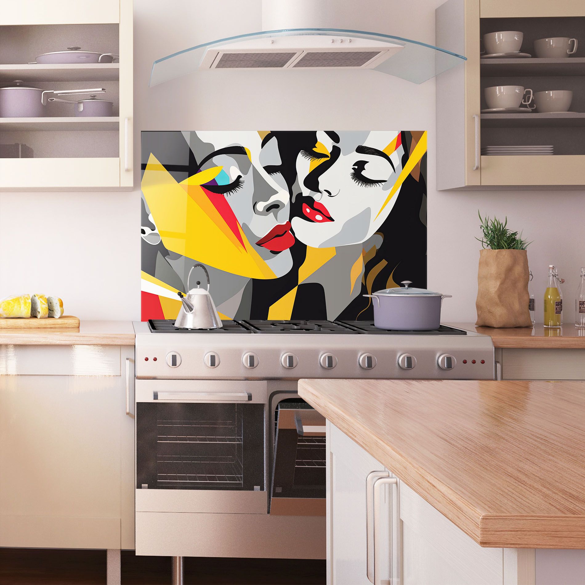 Grey Yellow Women mockup 1