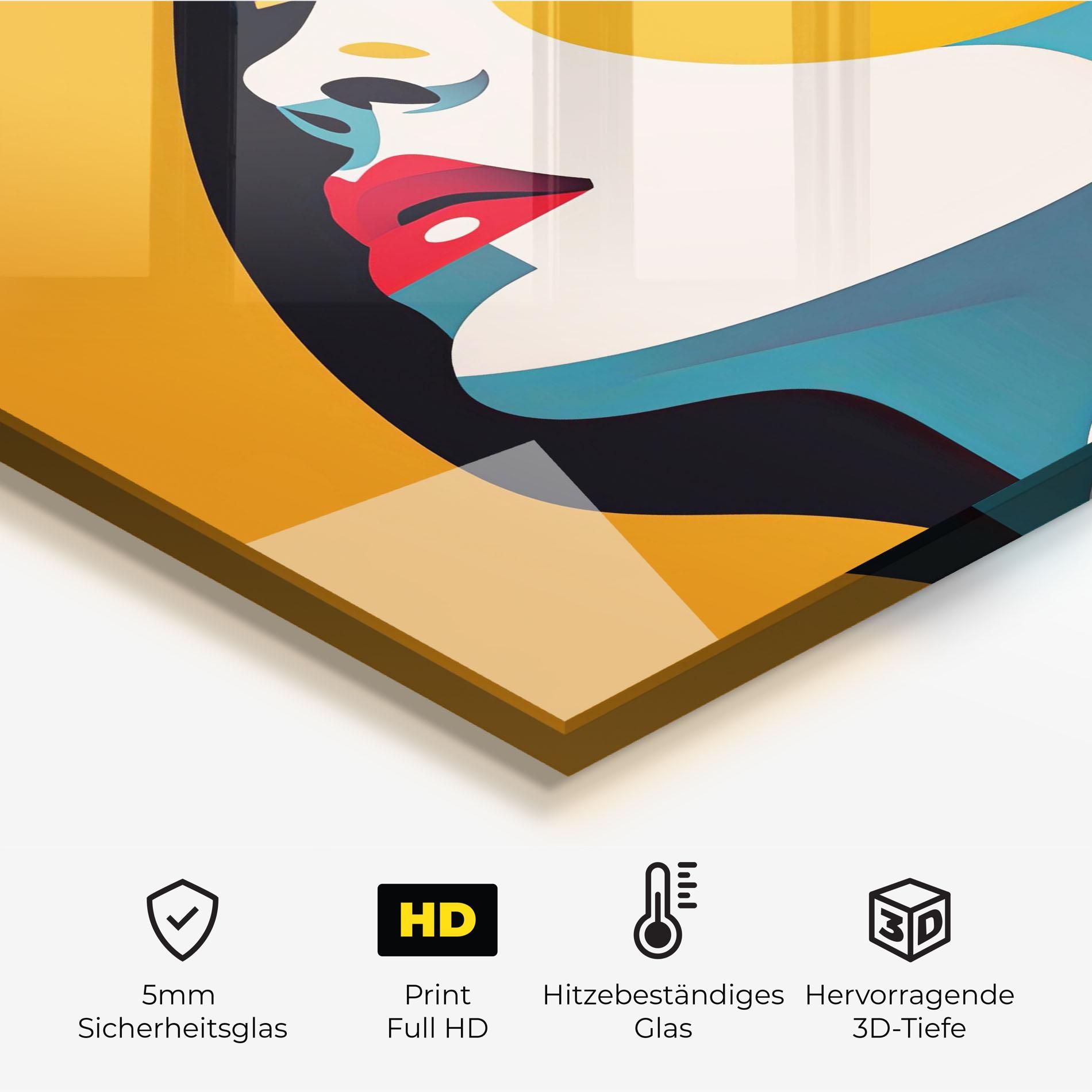 Dreamy Yellow Female mockup 2