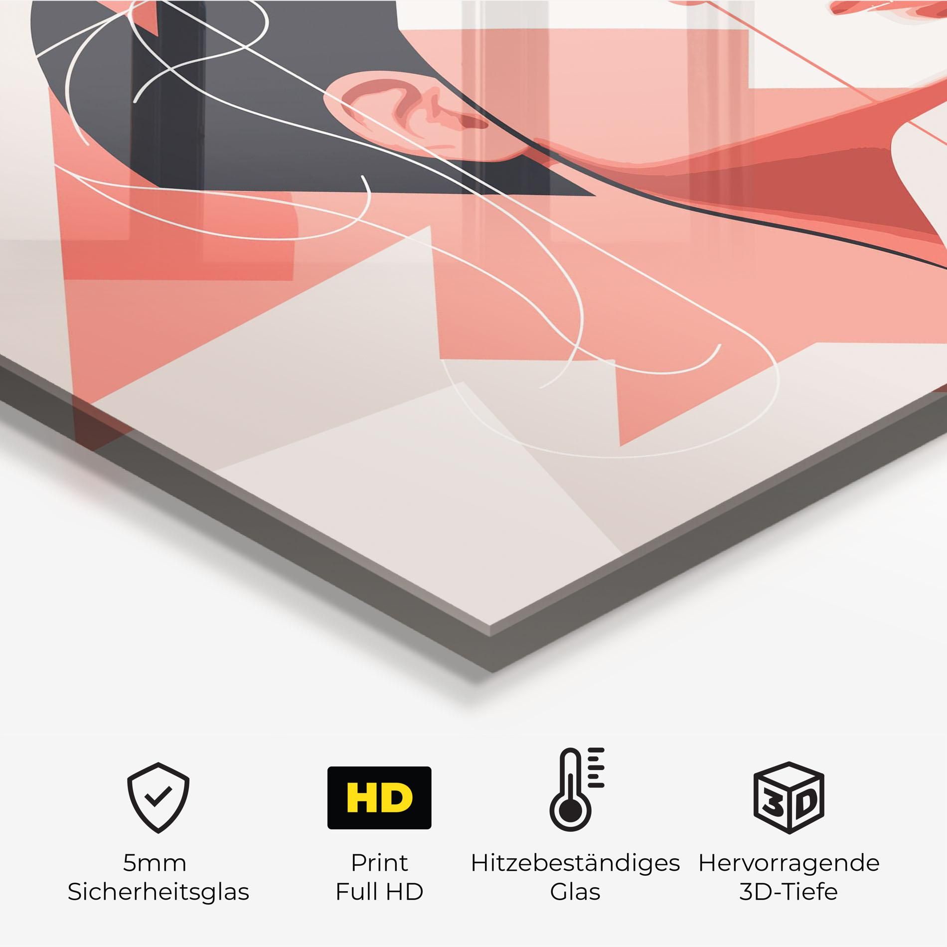 Pretty Abstract Face mockup 2