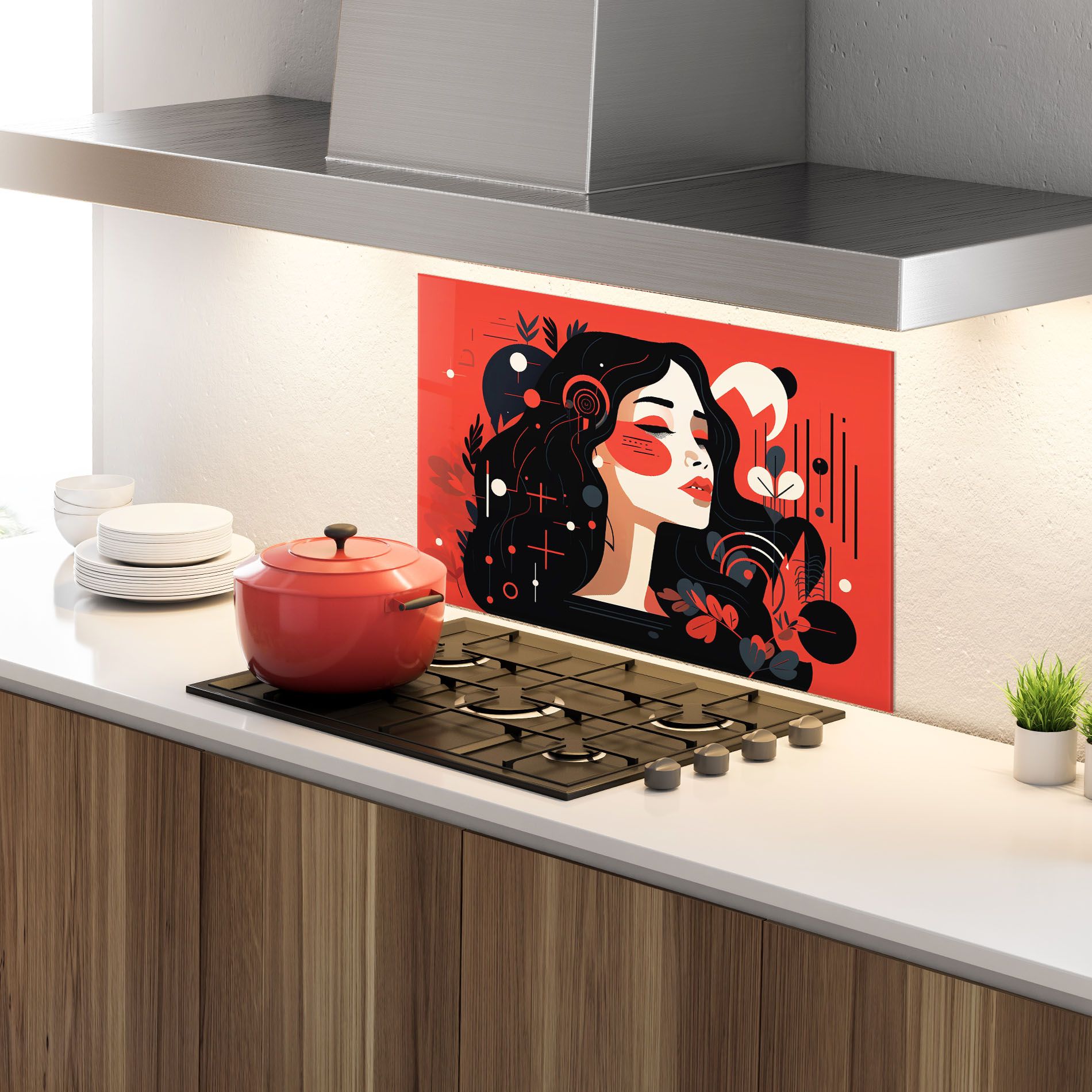 Female Beauty Portrait mockup 4