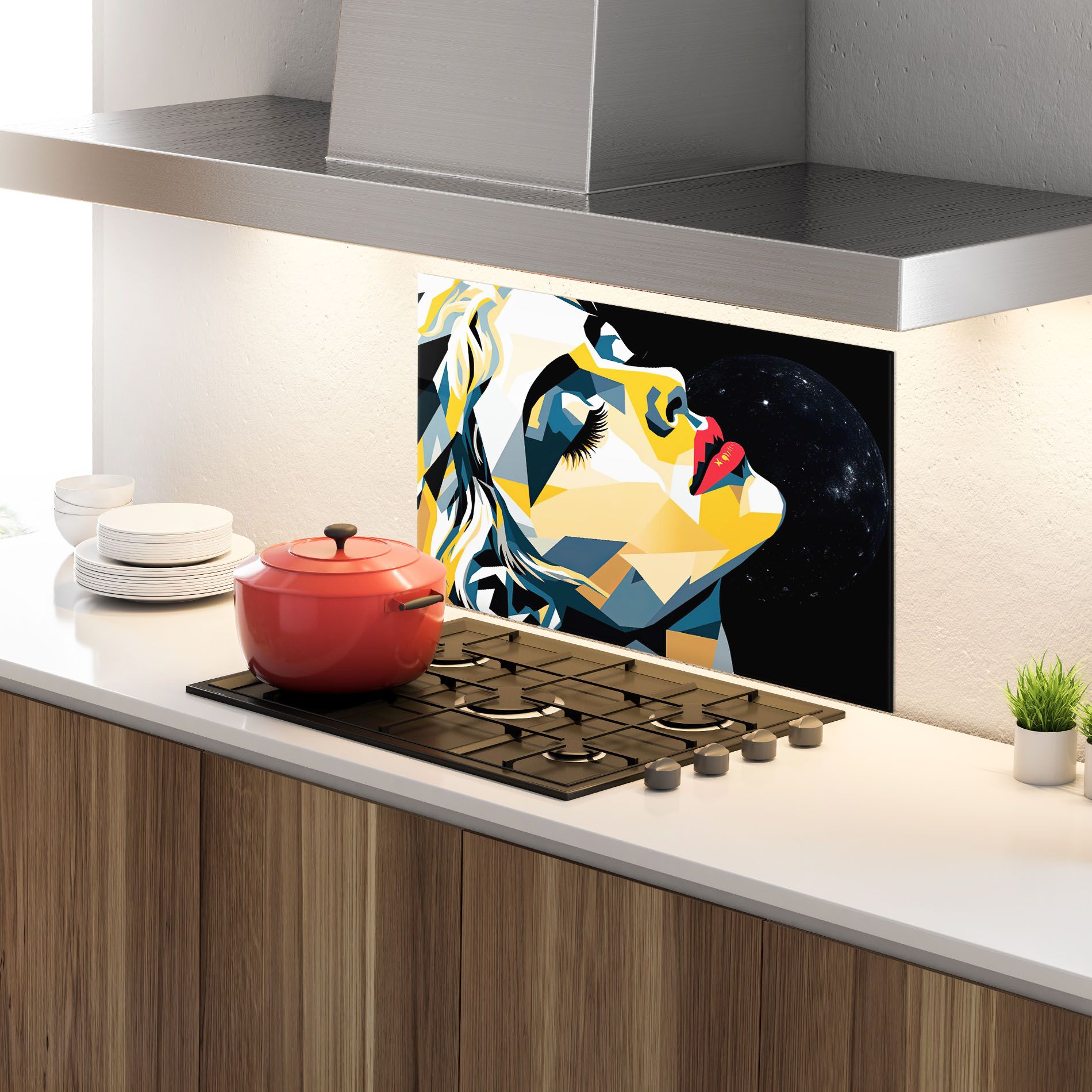 Synthetic Dreamy Girl mockup 4