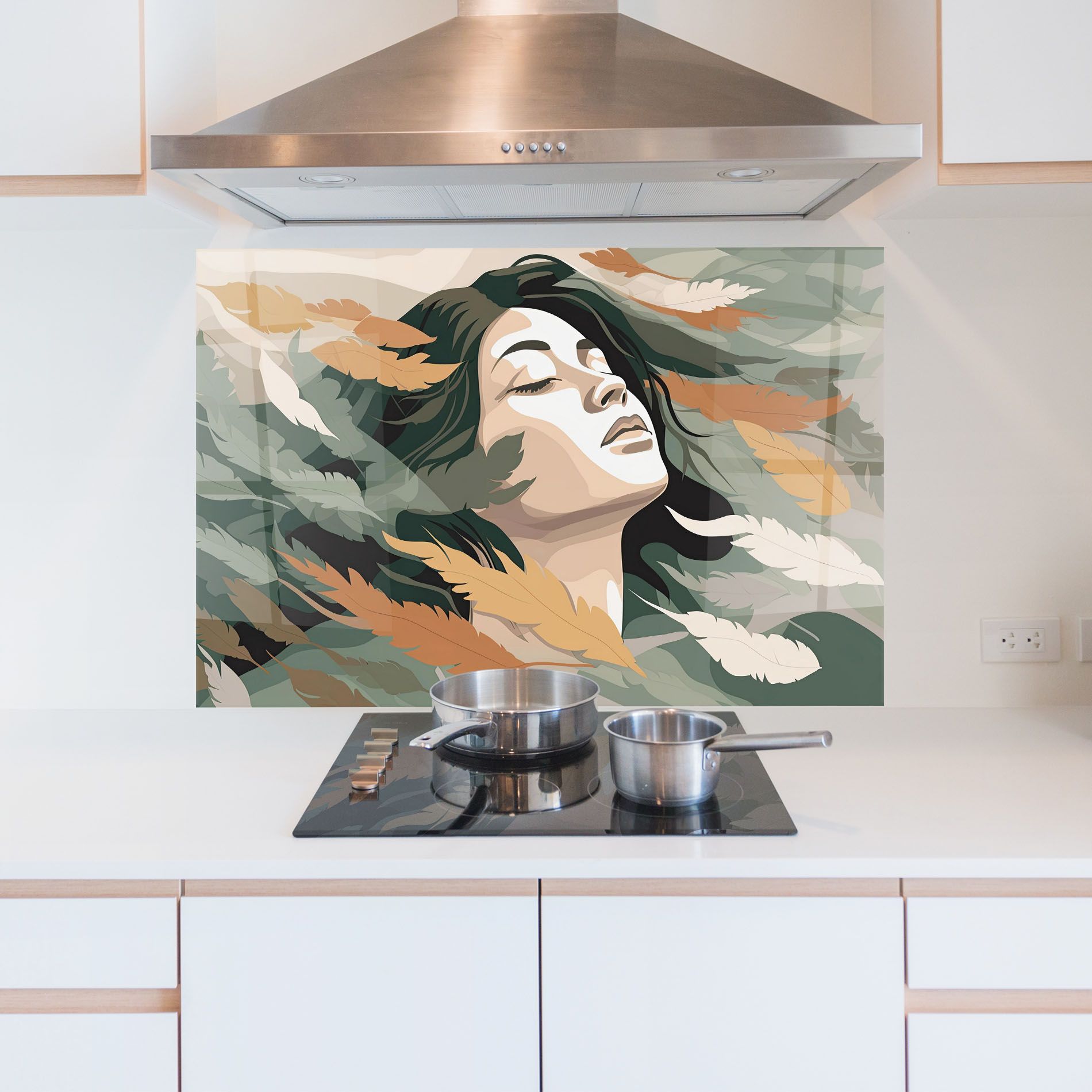 Dreamy Feather Female mockup 5