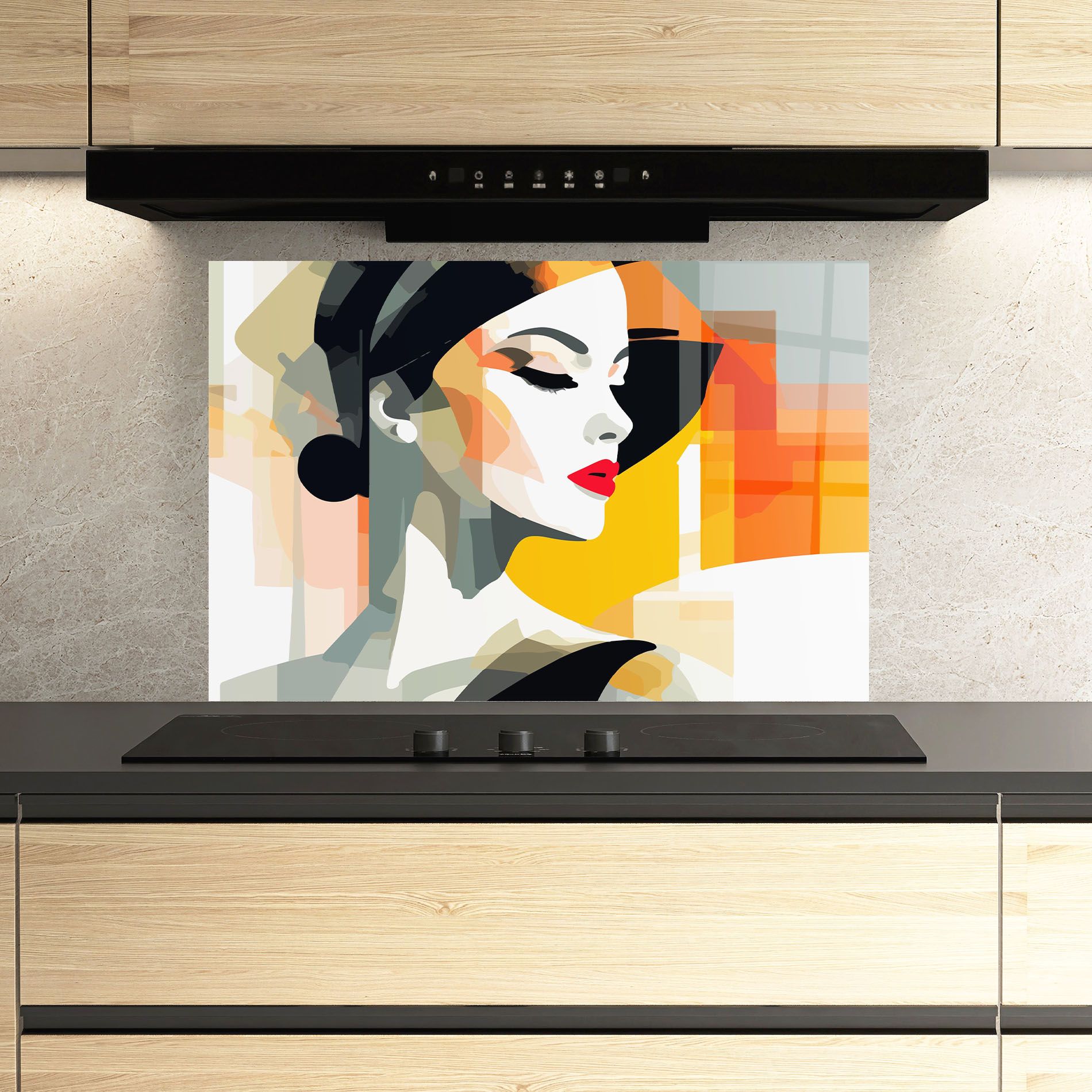 Art Woman View mockup 3