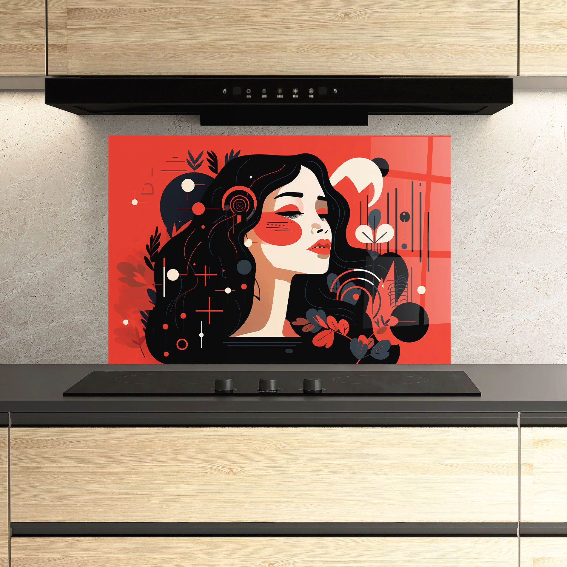 Female Beauty Portrait mockup 3