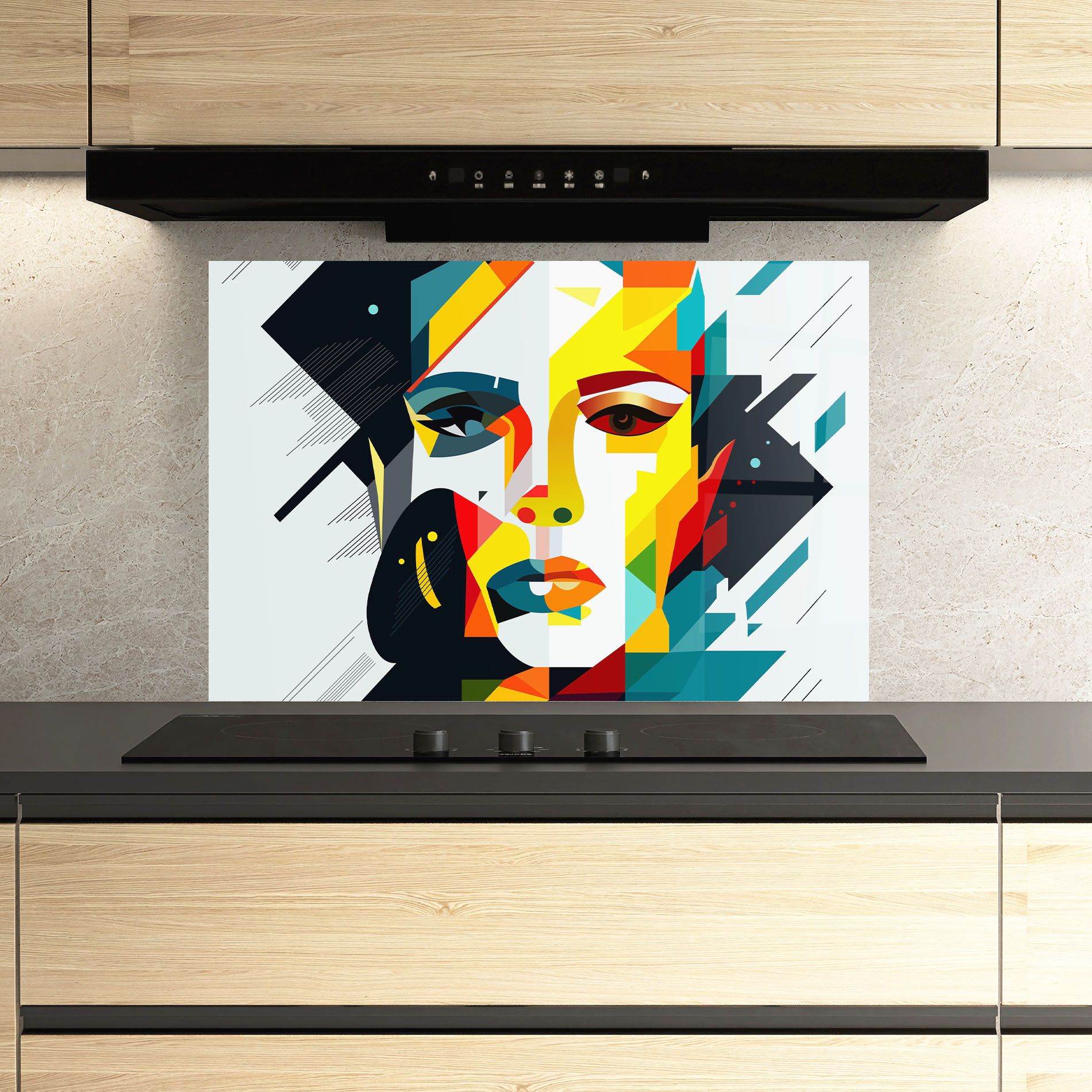 Red Eye Woman mockup 3