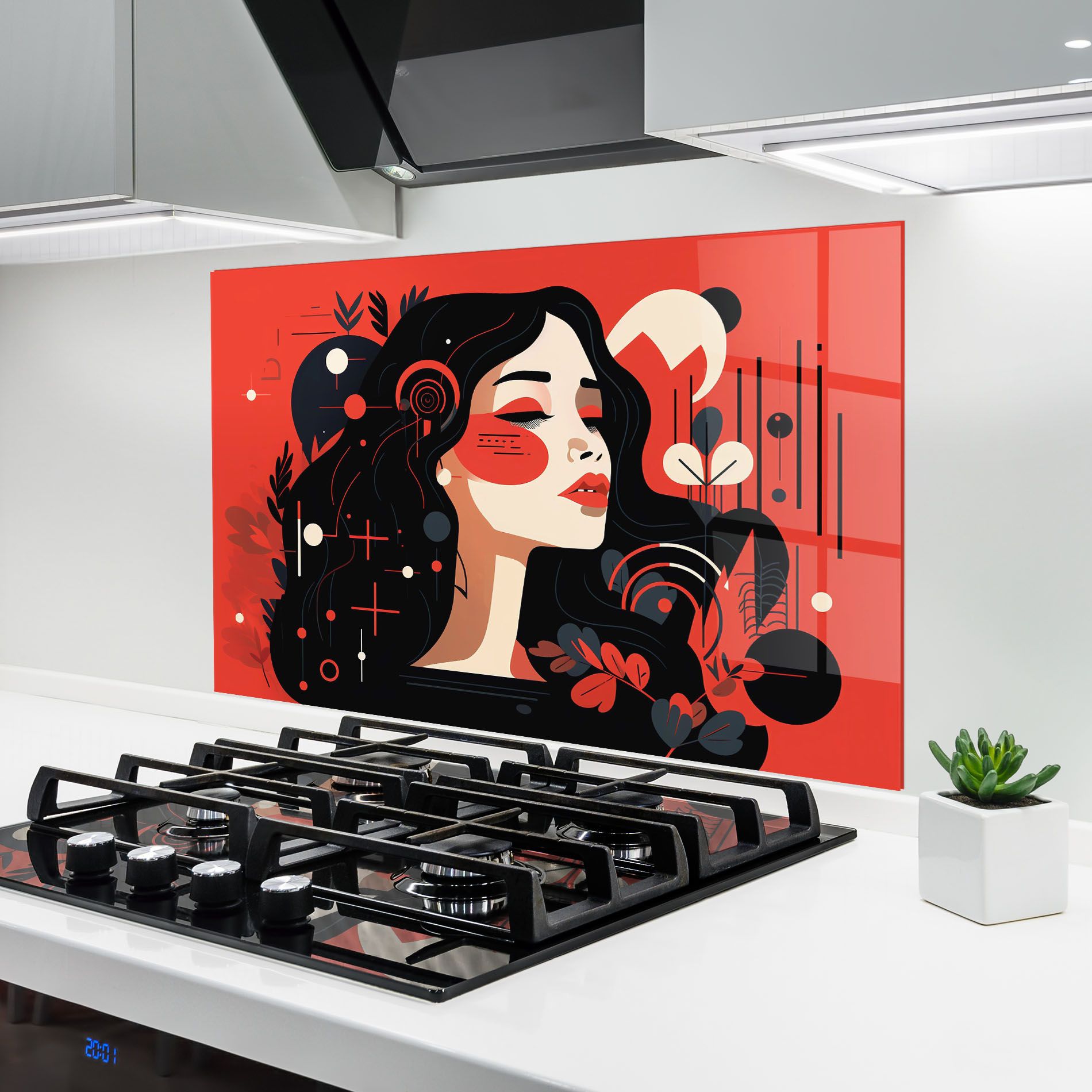 Female Beauty Portrait mockup 6