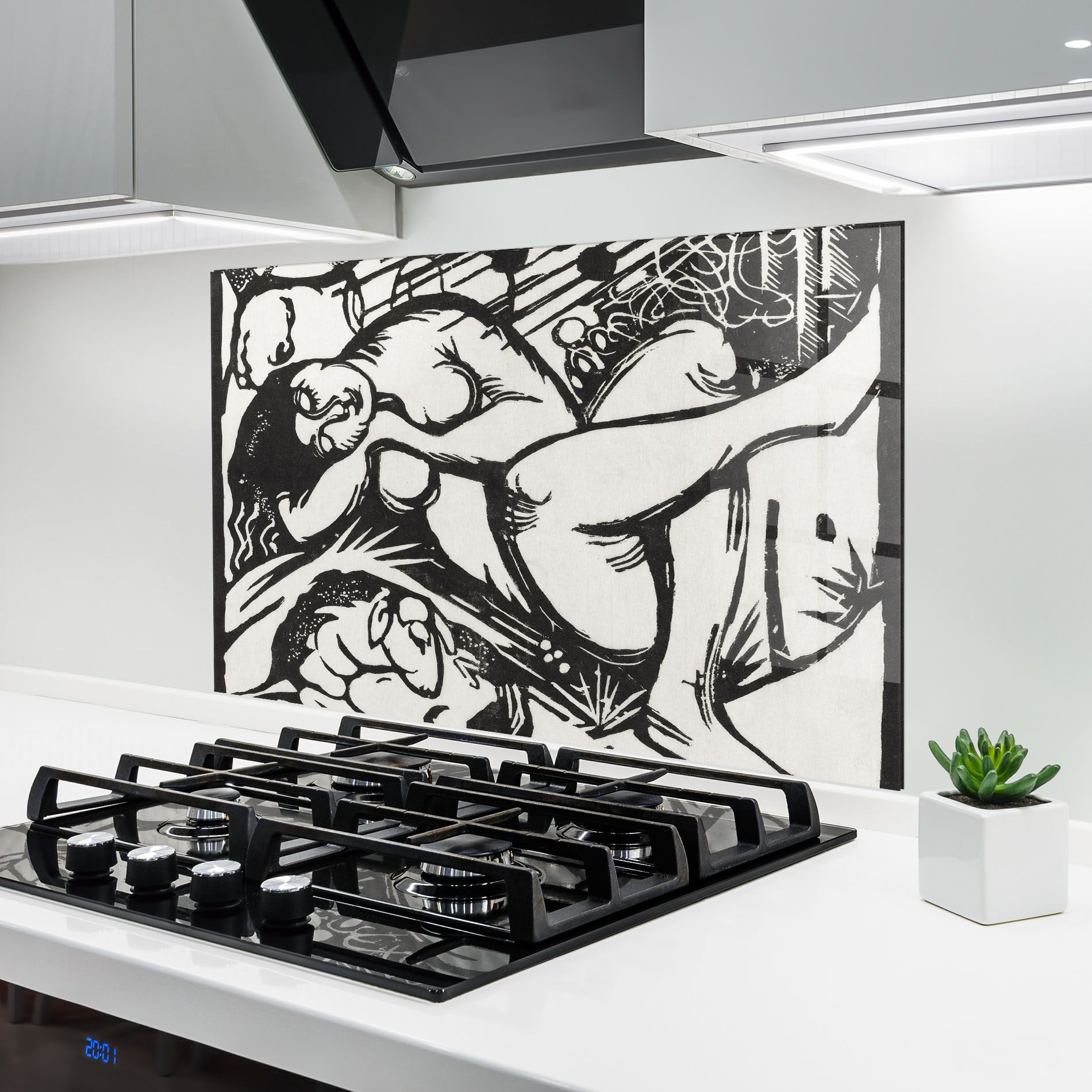 Woman Drawing mockup 6