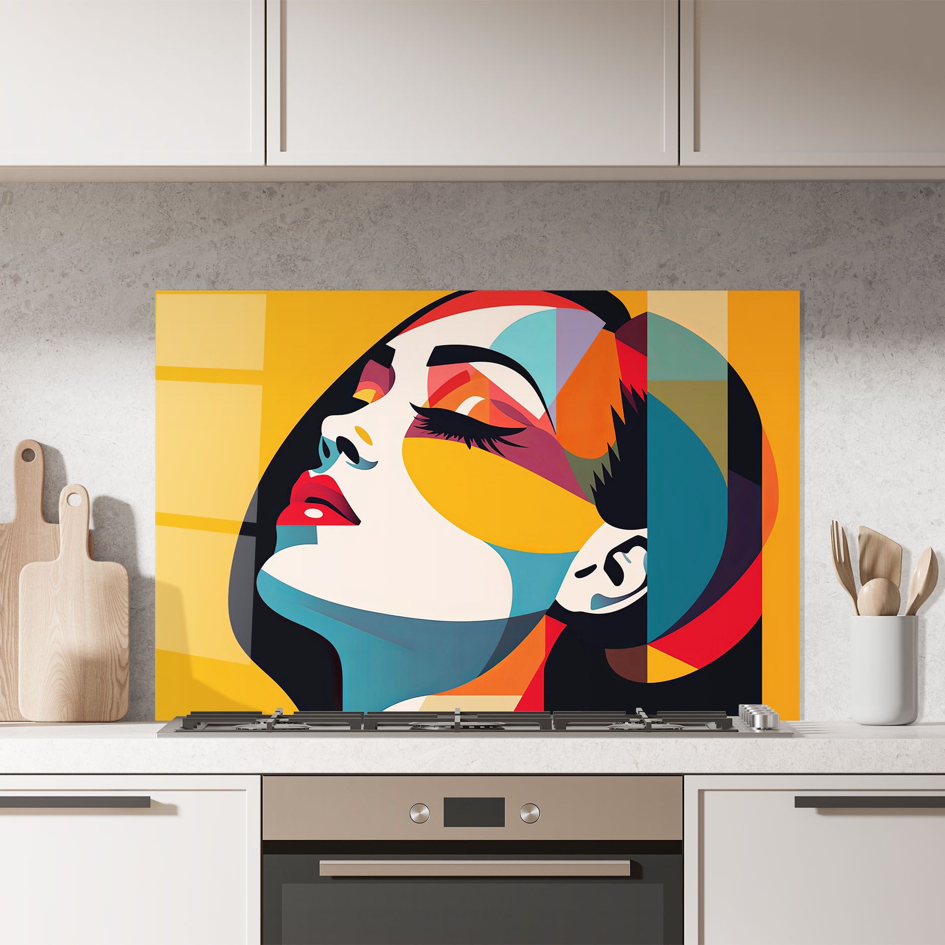 Dreamy Yellow Female mockup 7