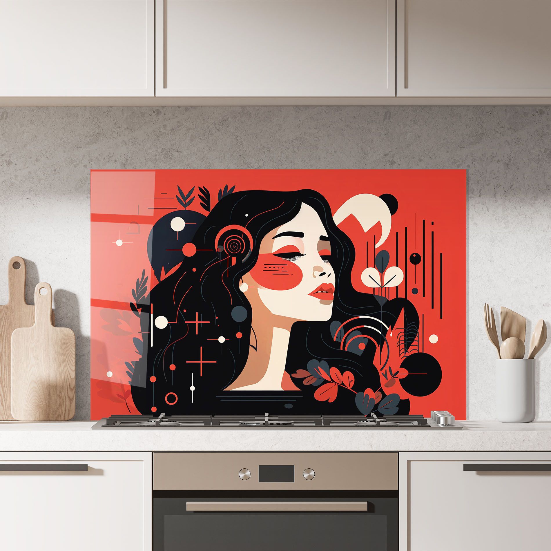 Female Beauty Portrait mockup 7