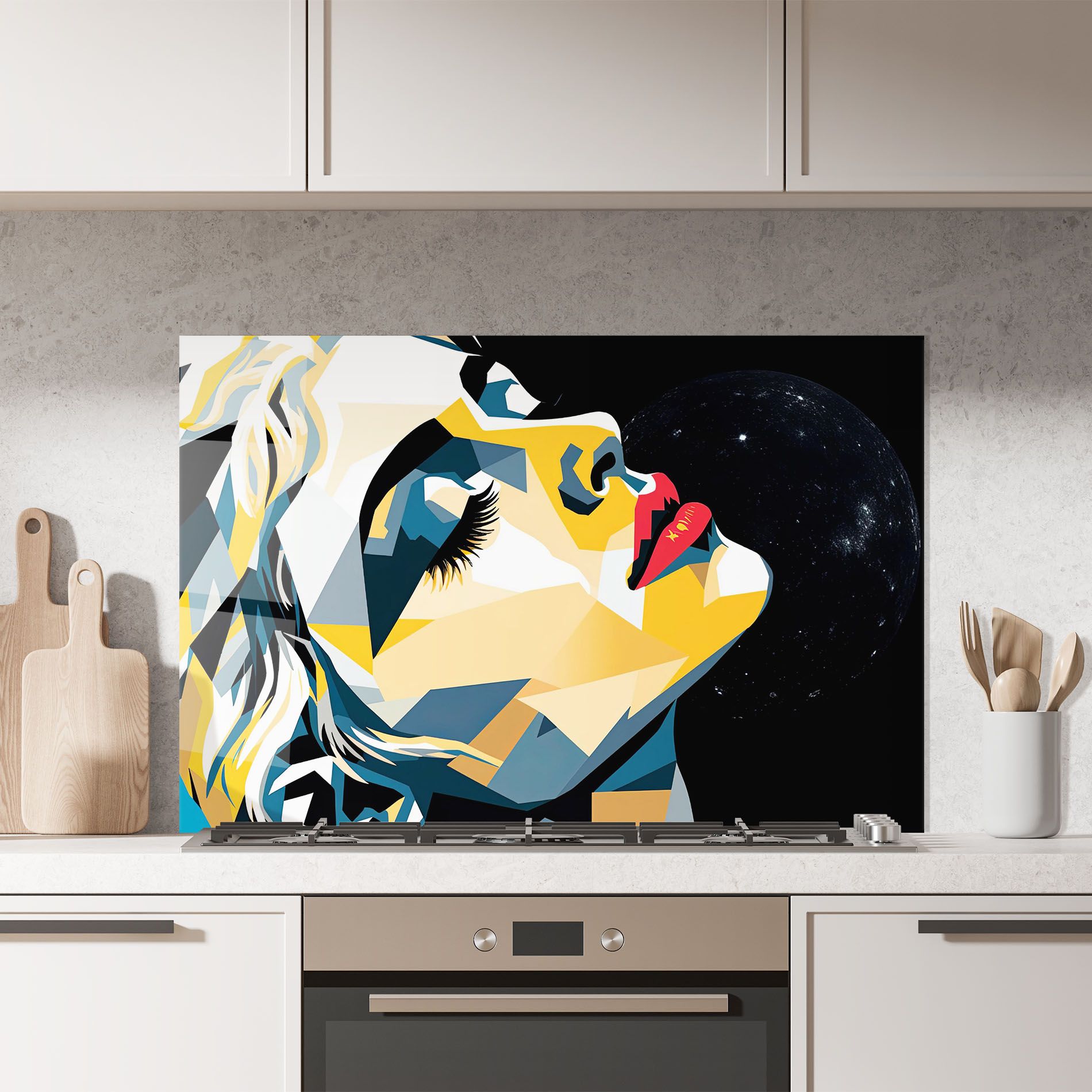 Synthetic Dreamy Girl mockup 7