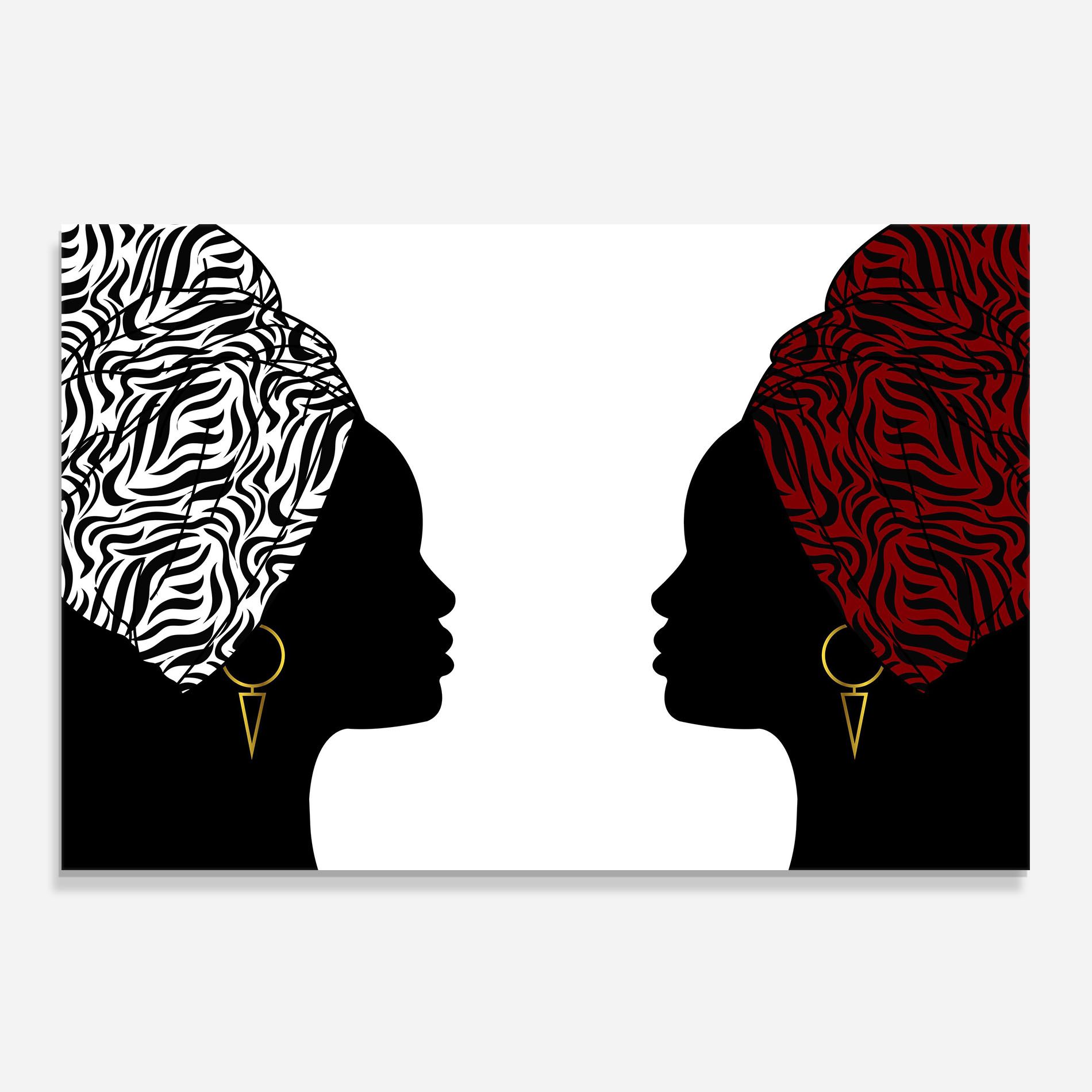 African Woman Talk mockup 0