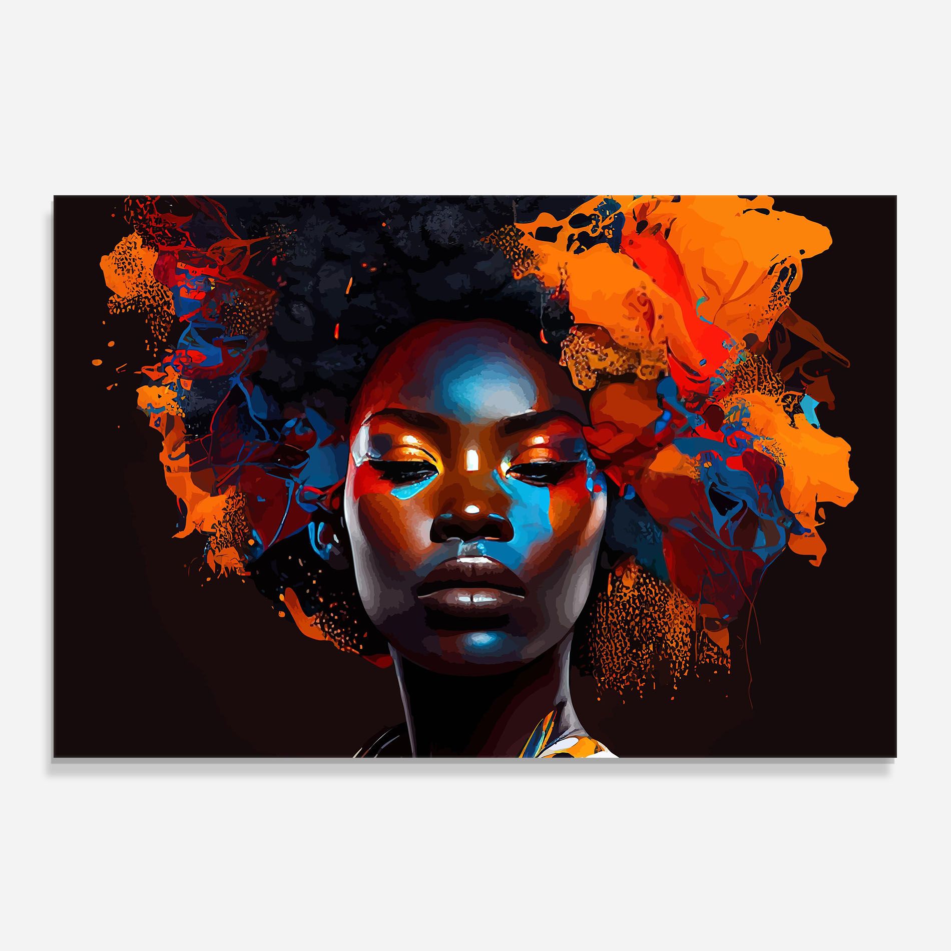 Africat Yellow Hair mockup 0