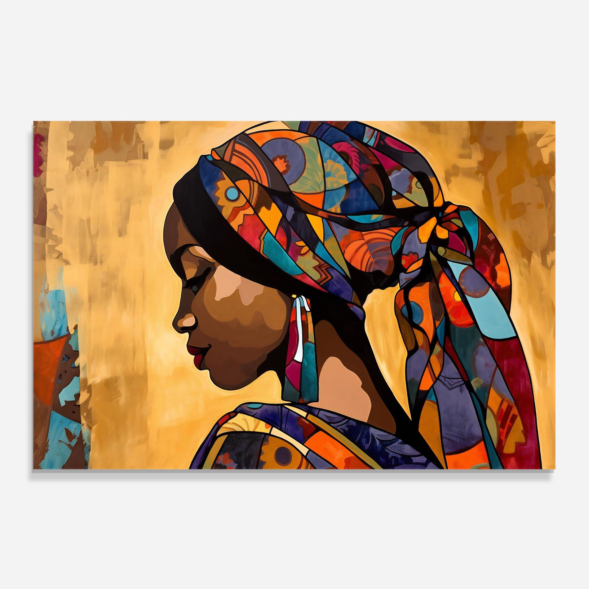 Headscarf Pretty Woman mockup 0