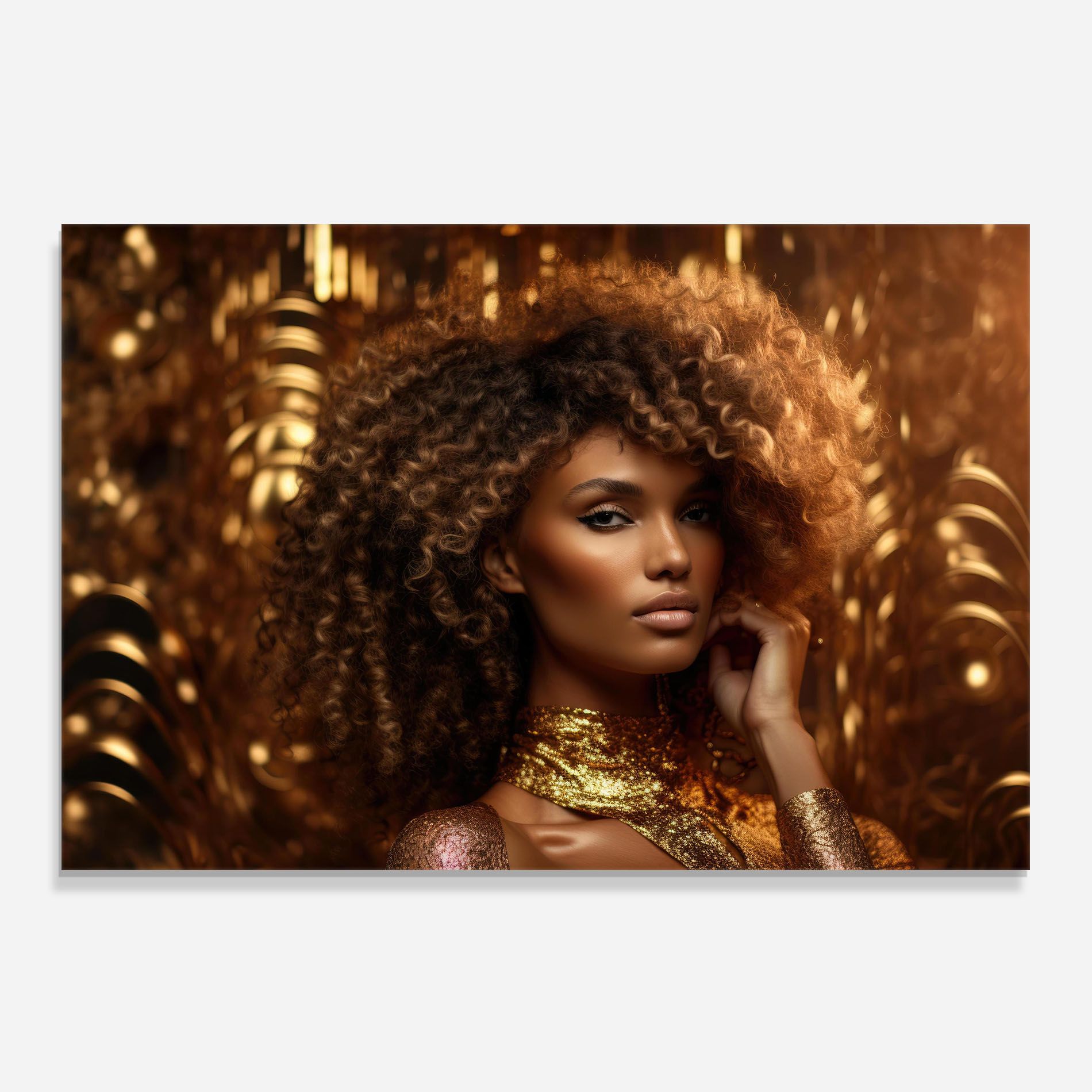 Radiant Bronze Goddess mockup 0