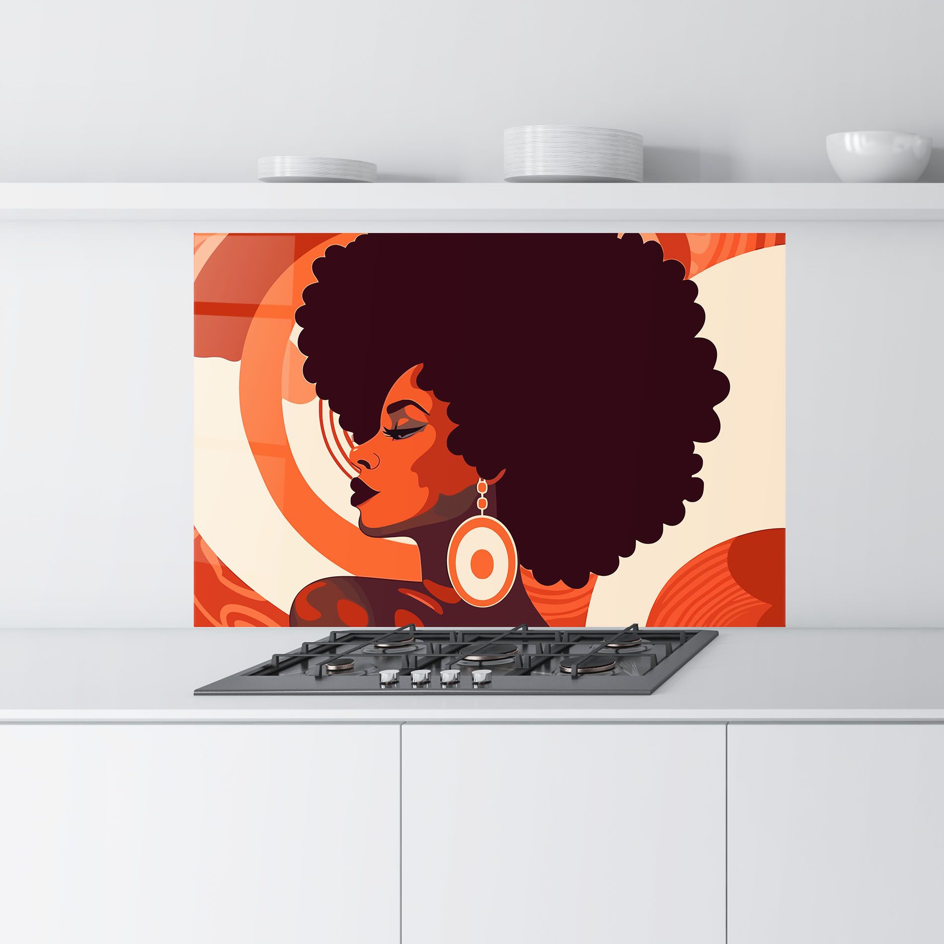 Disco Afro Style mockup 9