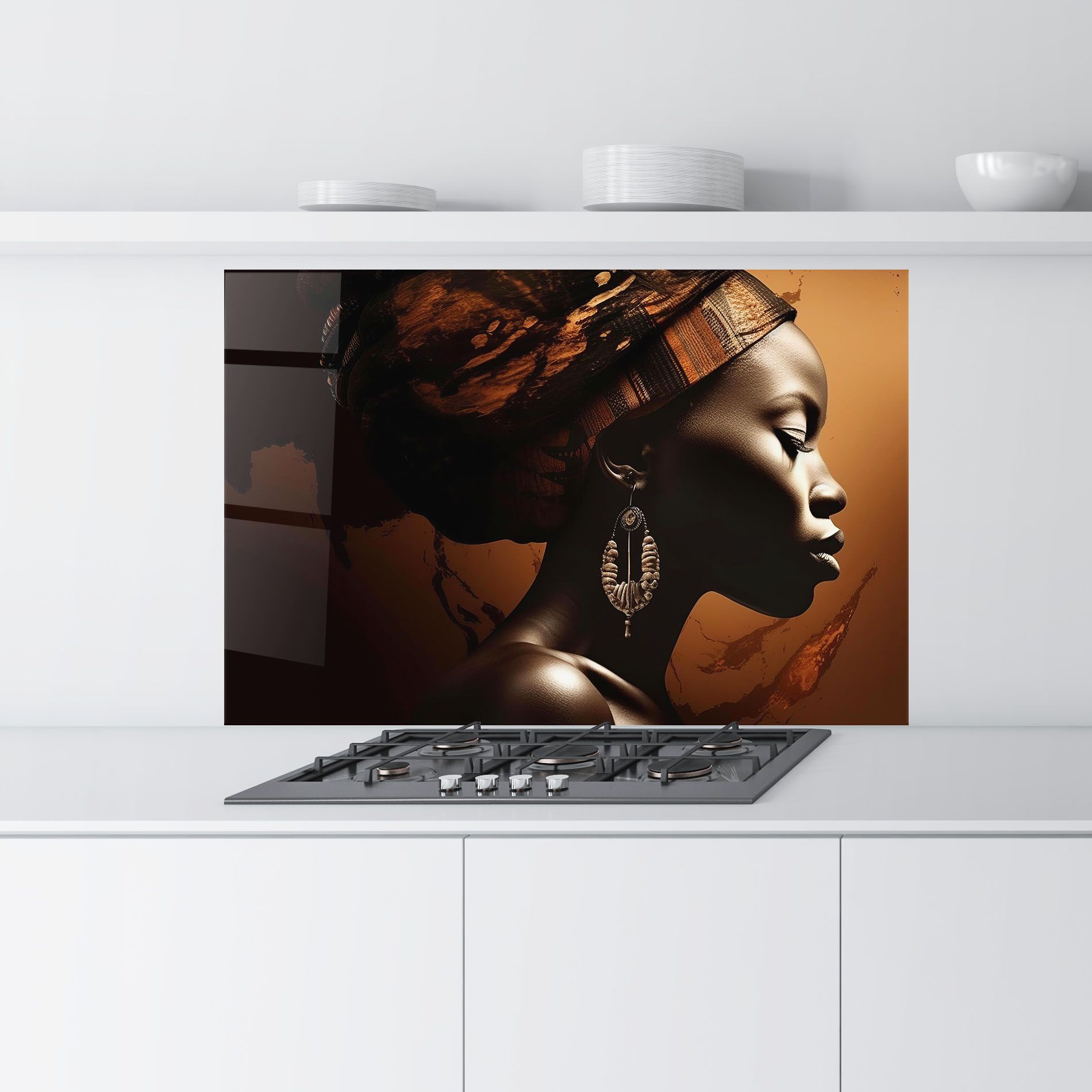 Interesting African Earrings mockup 9