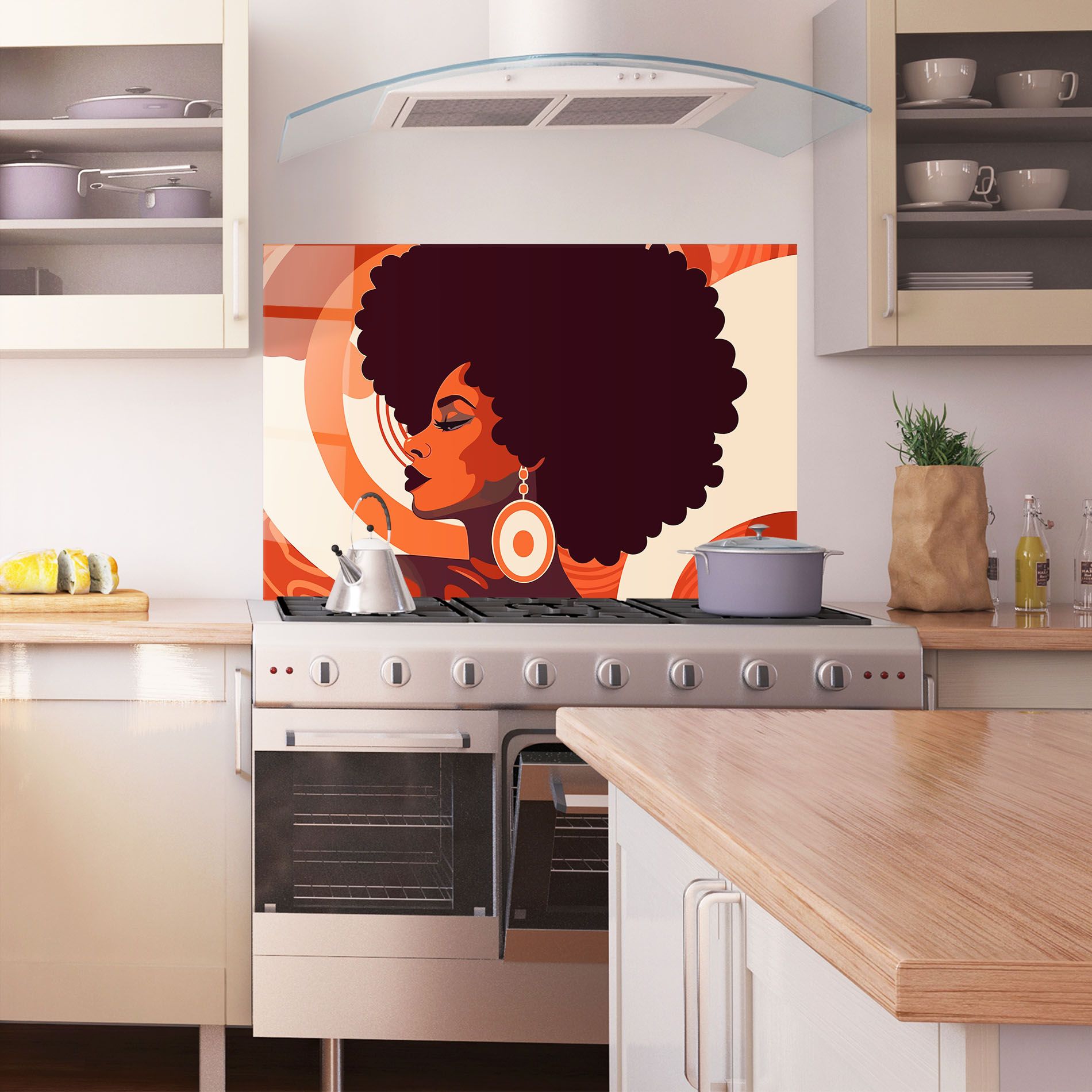 Disco Afro Style mockup 1