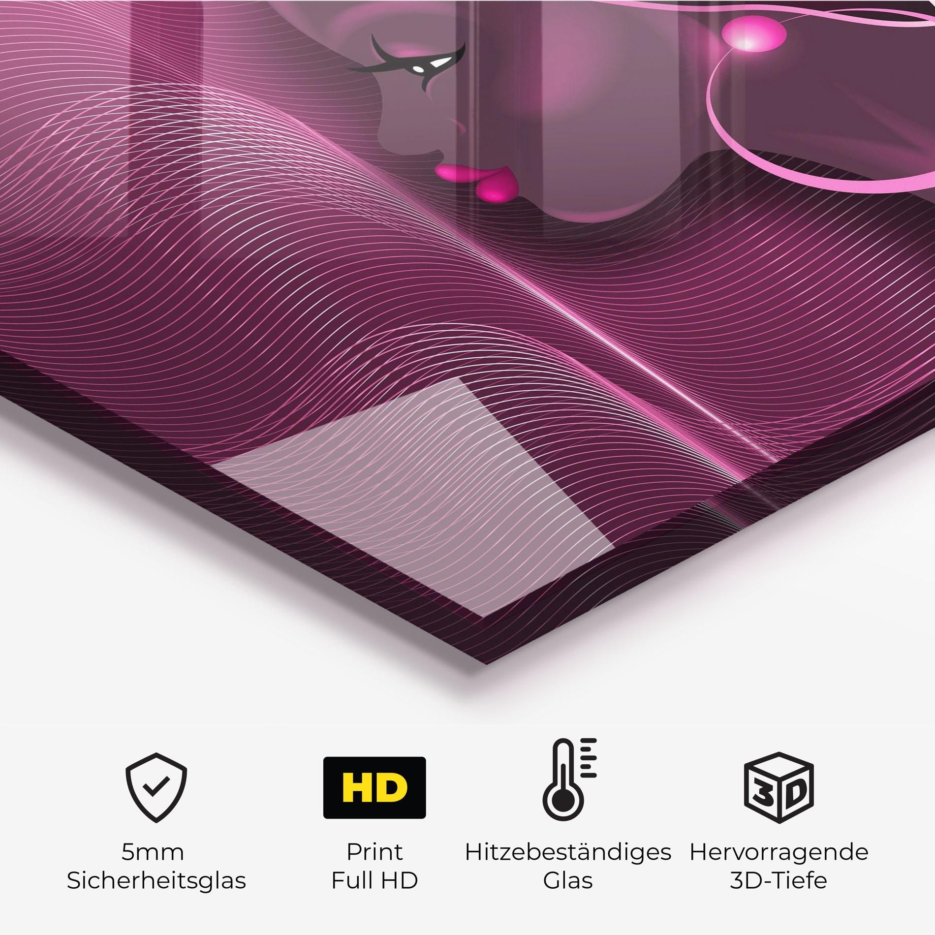 African Pink Woman mockup 2