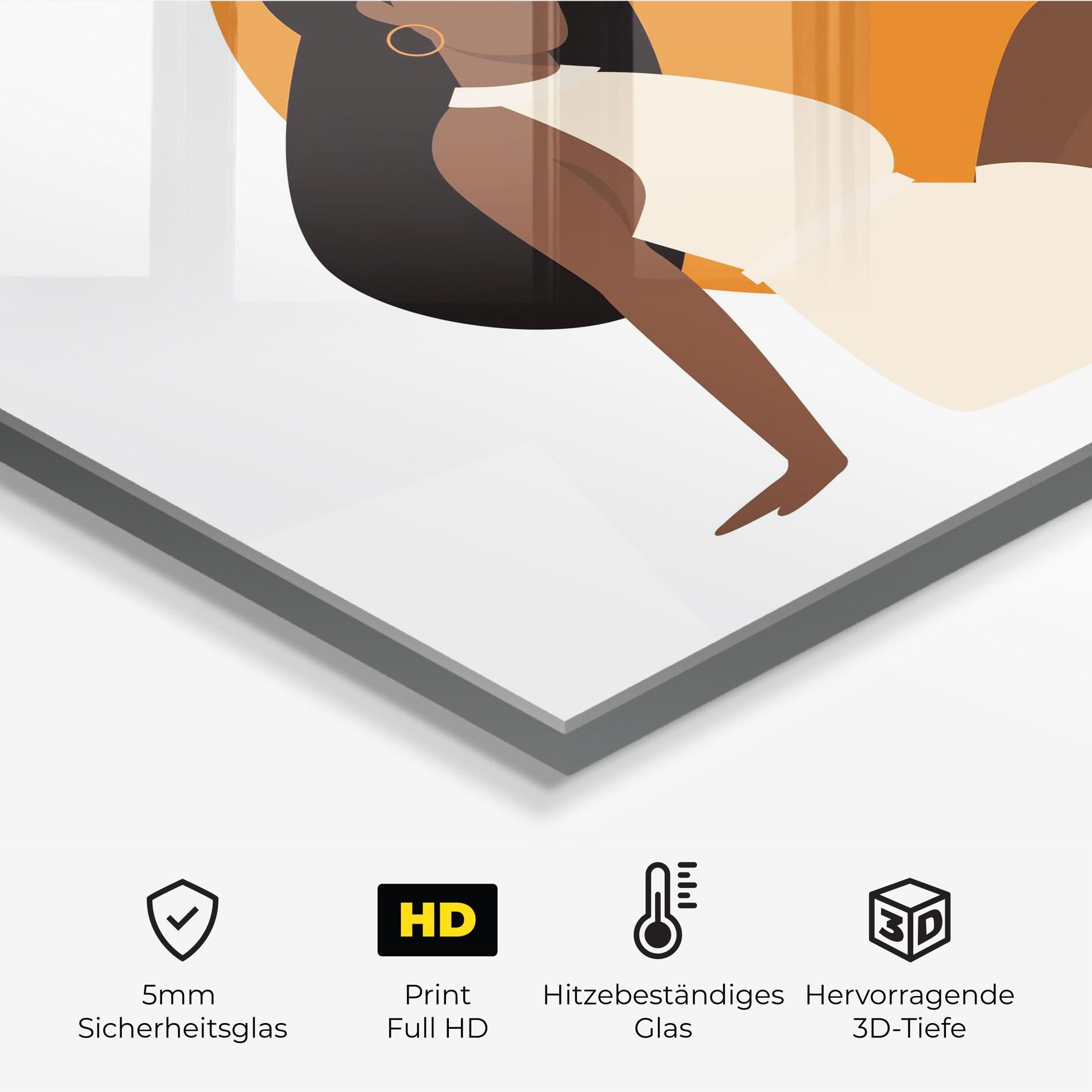 African Woman Dress mockup 2