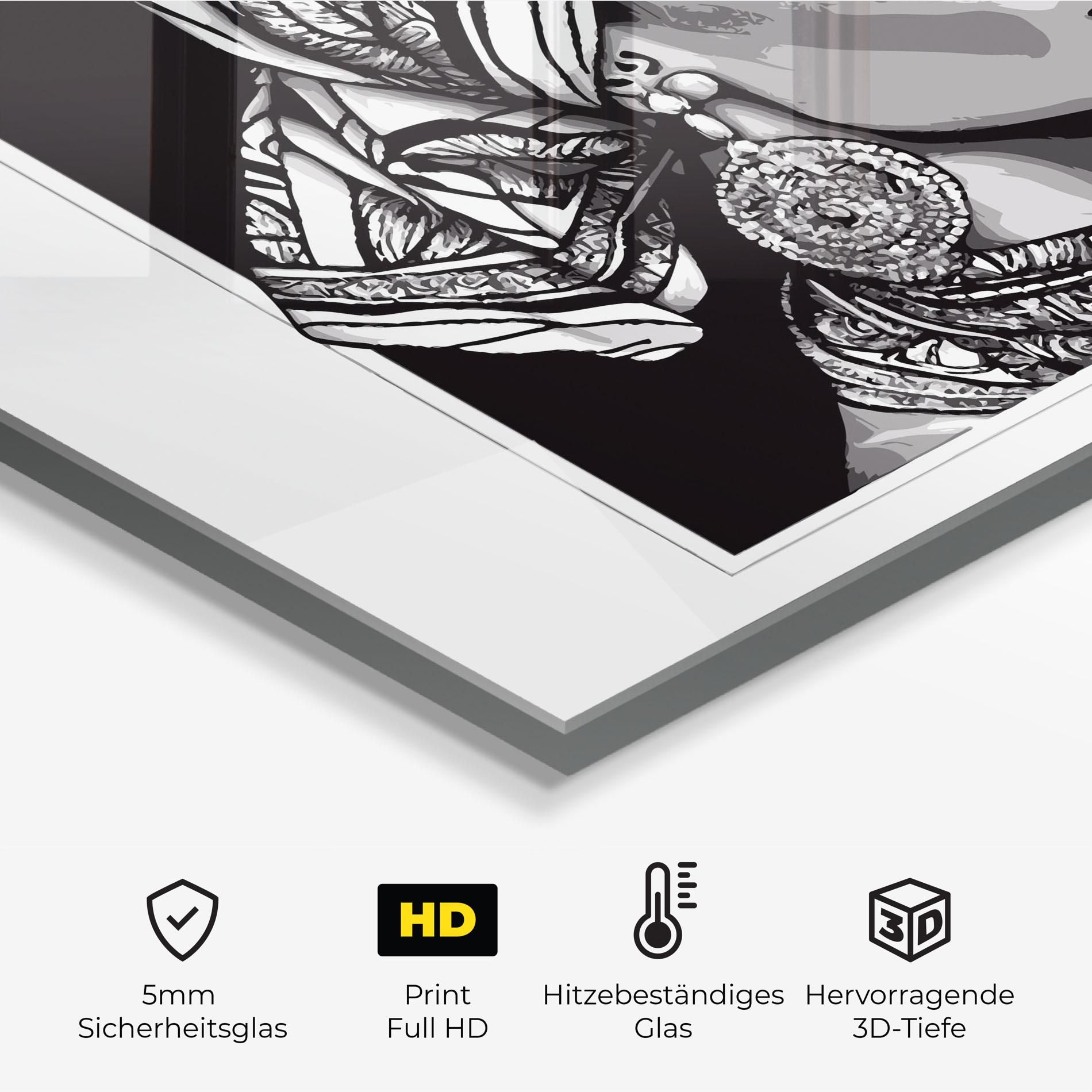 Beautiful African Lady mockup 2