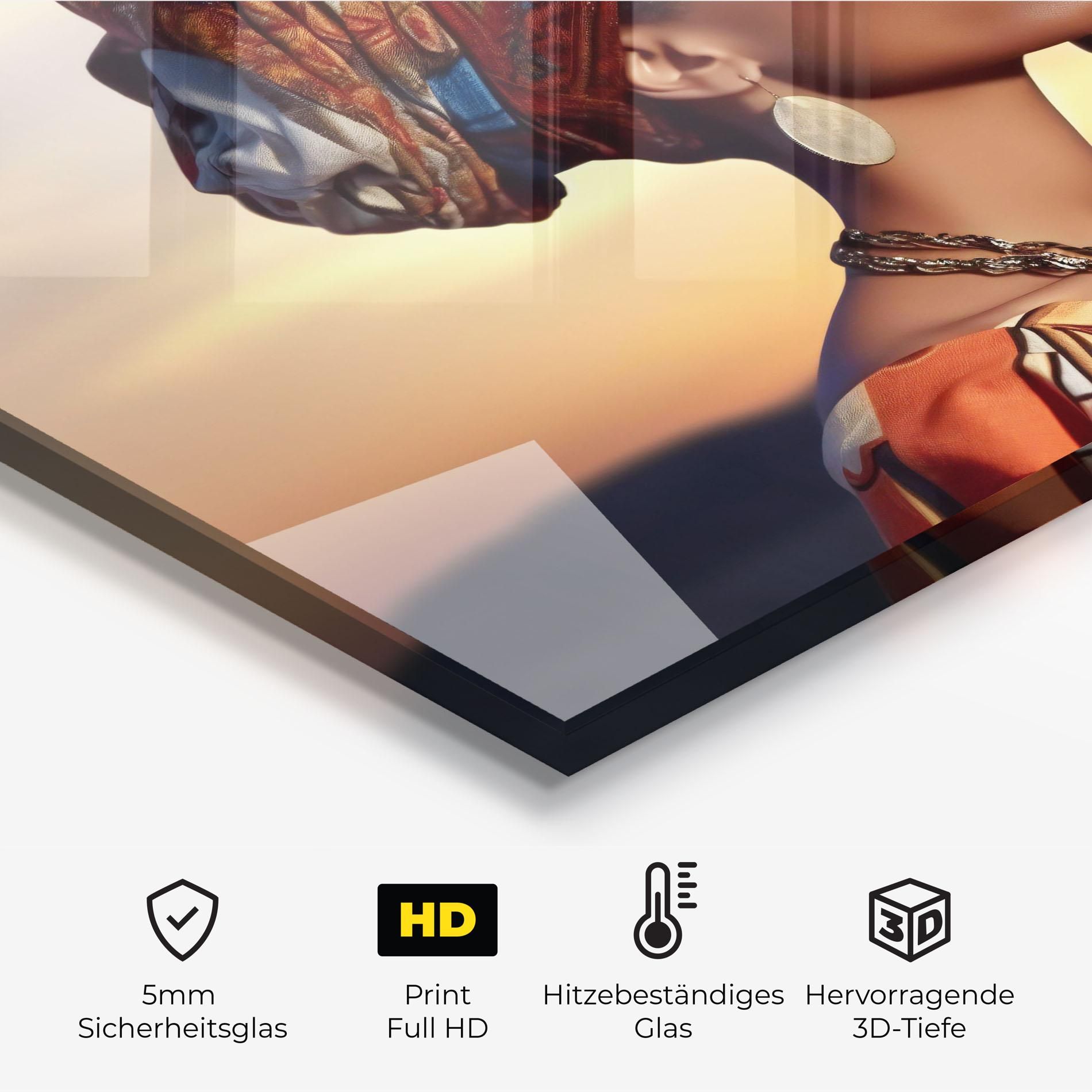 Beautiful African Sunset mockup 2