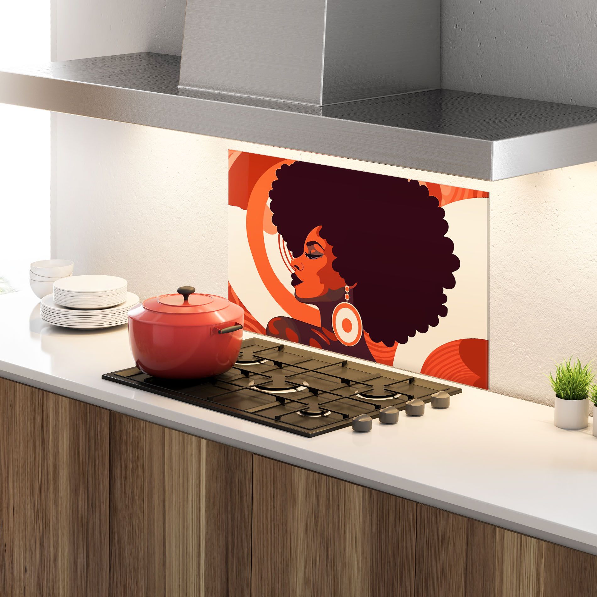 Disco Afro Style mockup 4