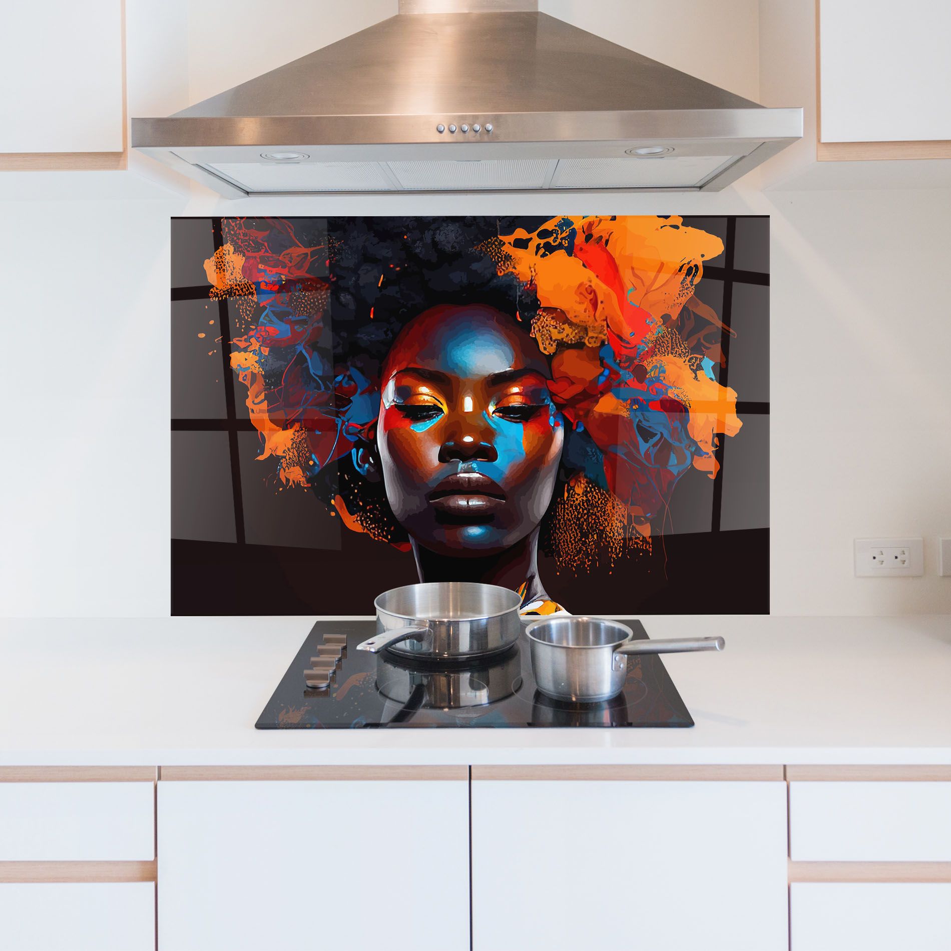 Africat Yellow Hair mockup 5