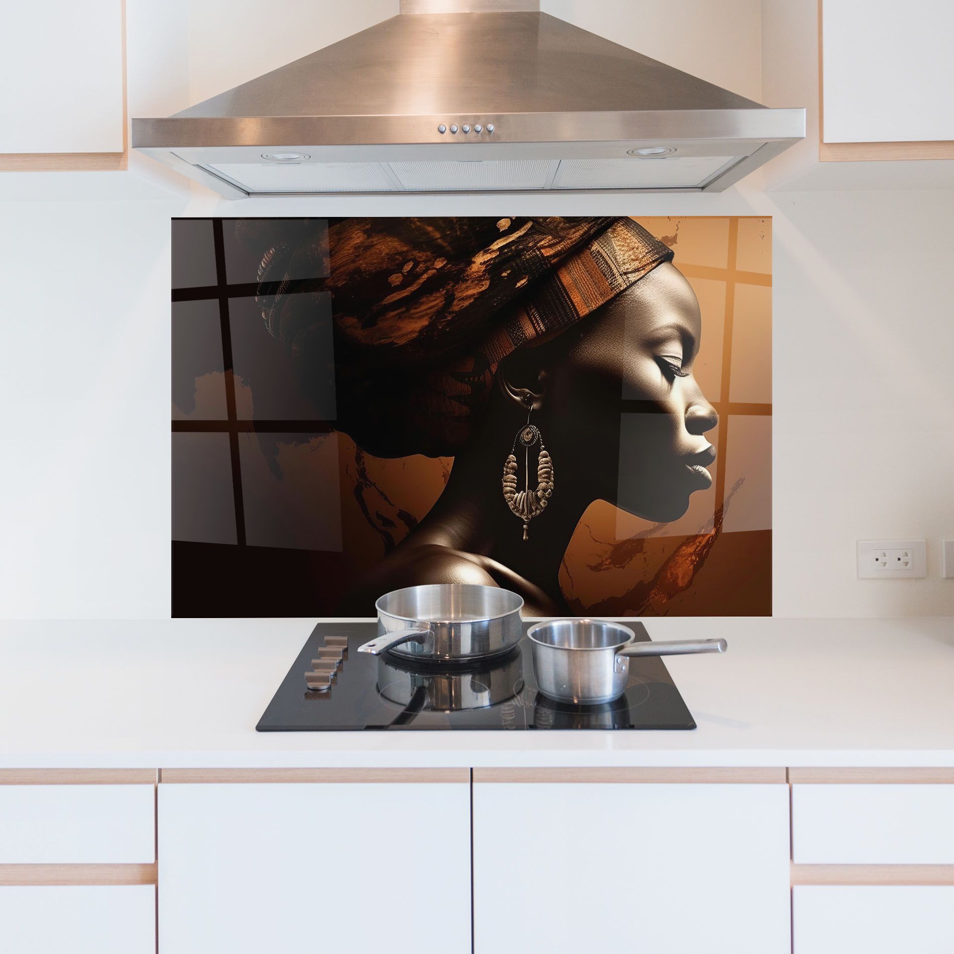 Interesting African Earrings mockup 5