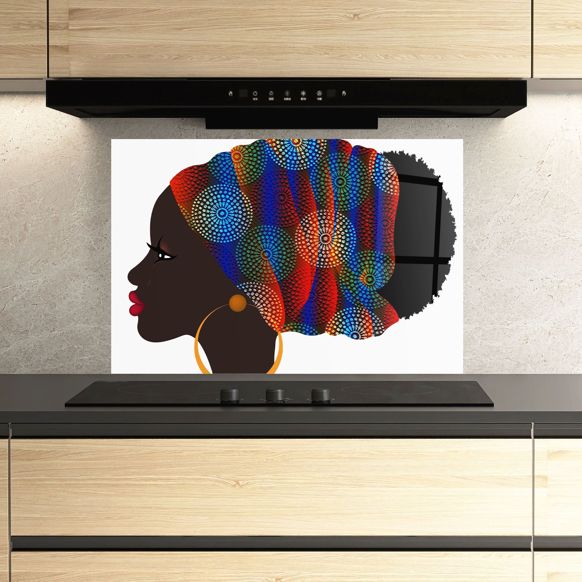 Afro Hairstyle mockup 3