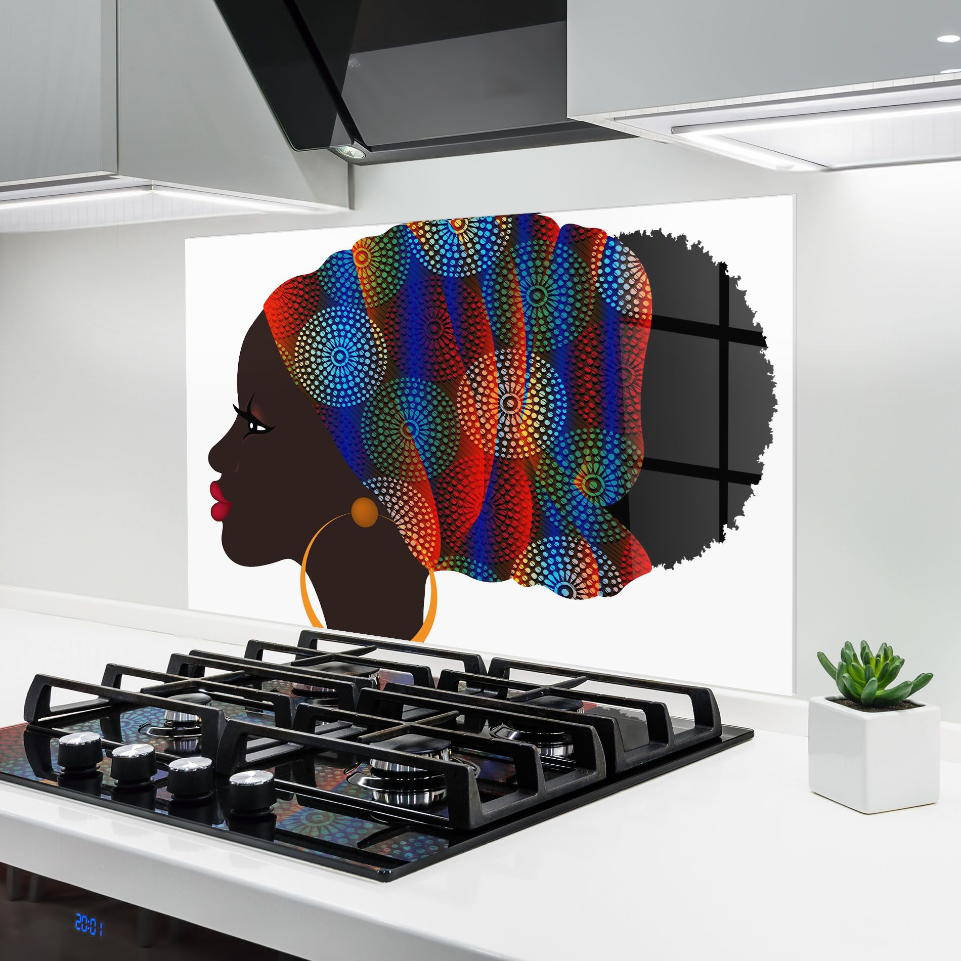 Afro Hairstyle mockup 6