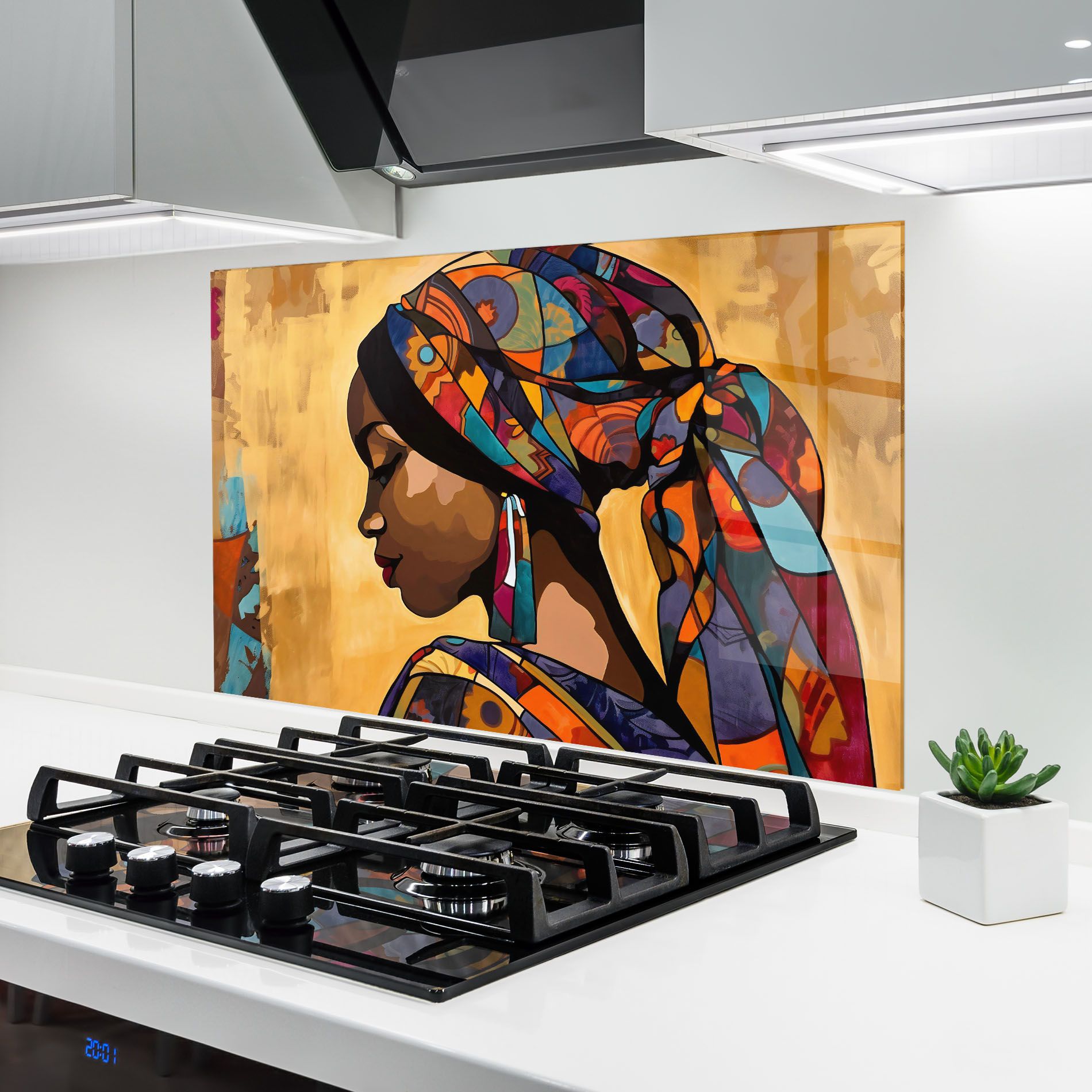 Headscarf Pretty Woman mockup 6