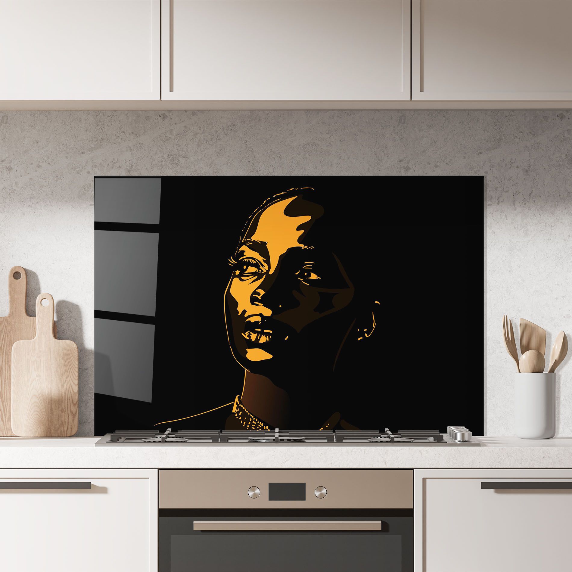 African Yellow Light mockup 7