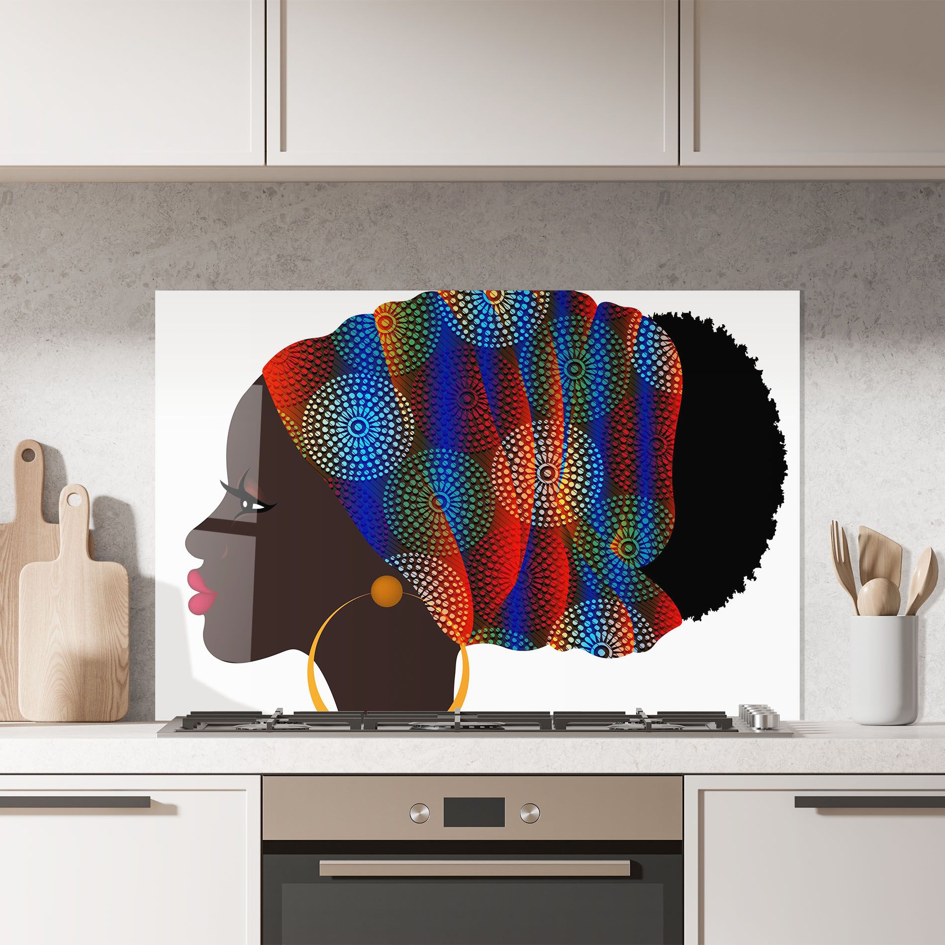 Afro Hairstyle mockup 7