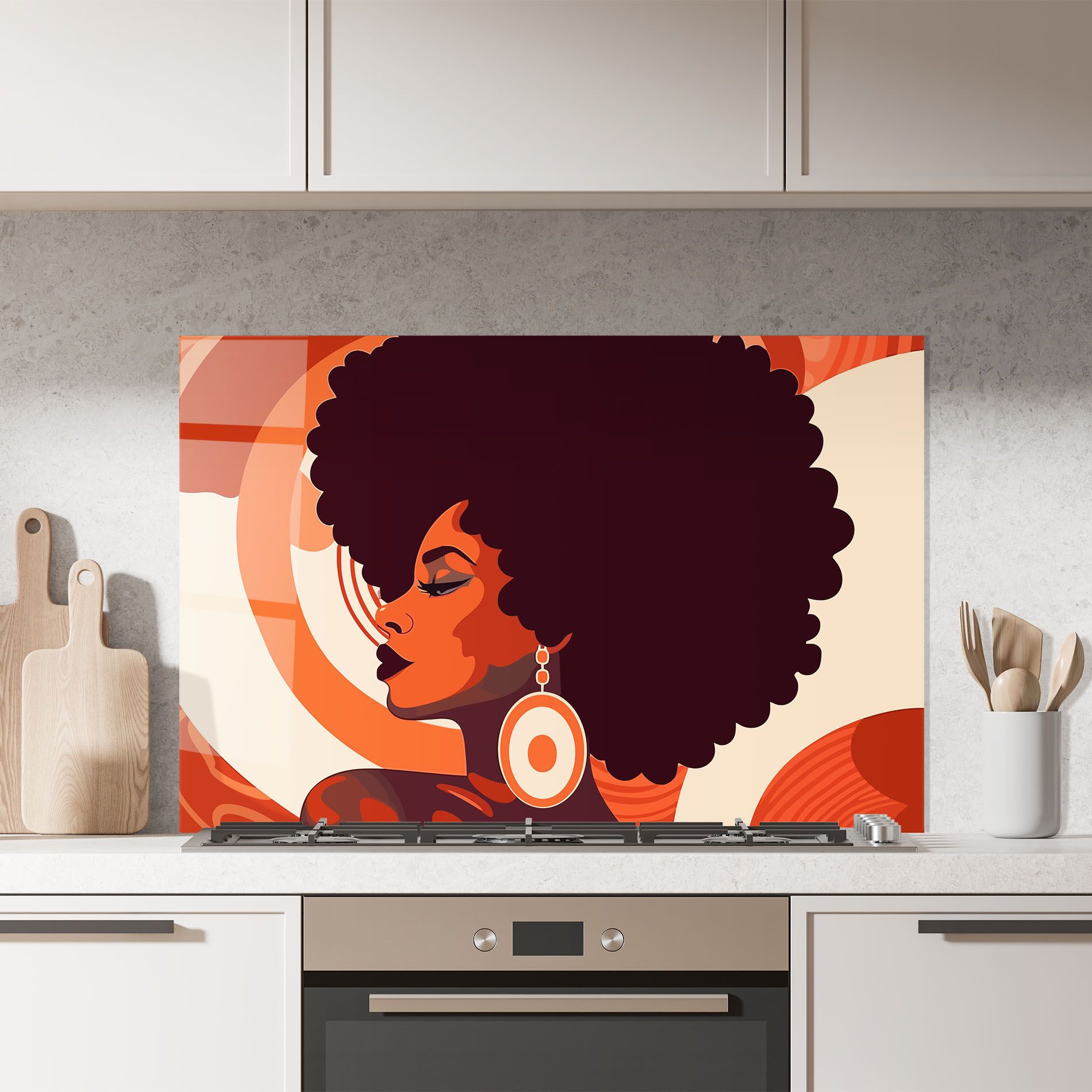 Disco Afro Style mockup 7