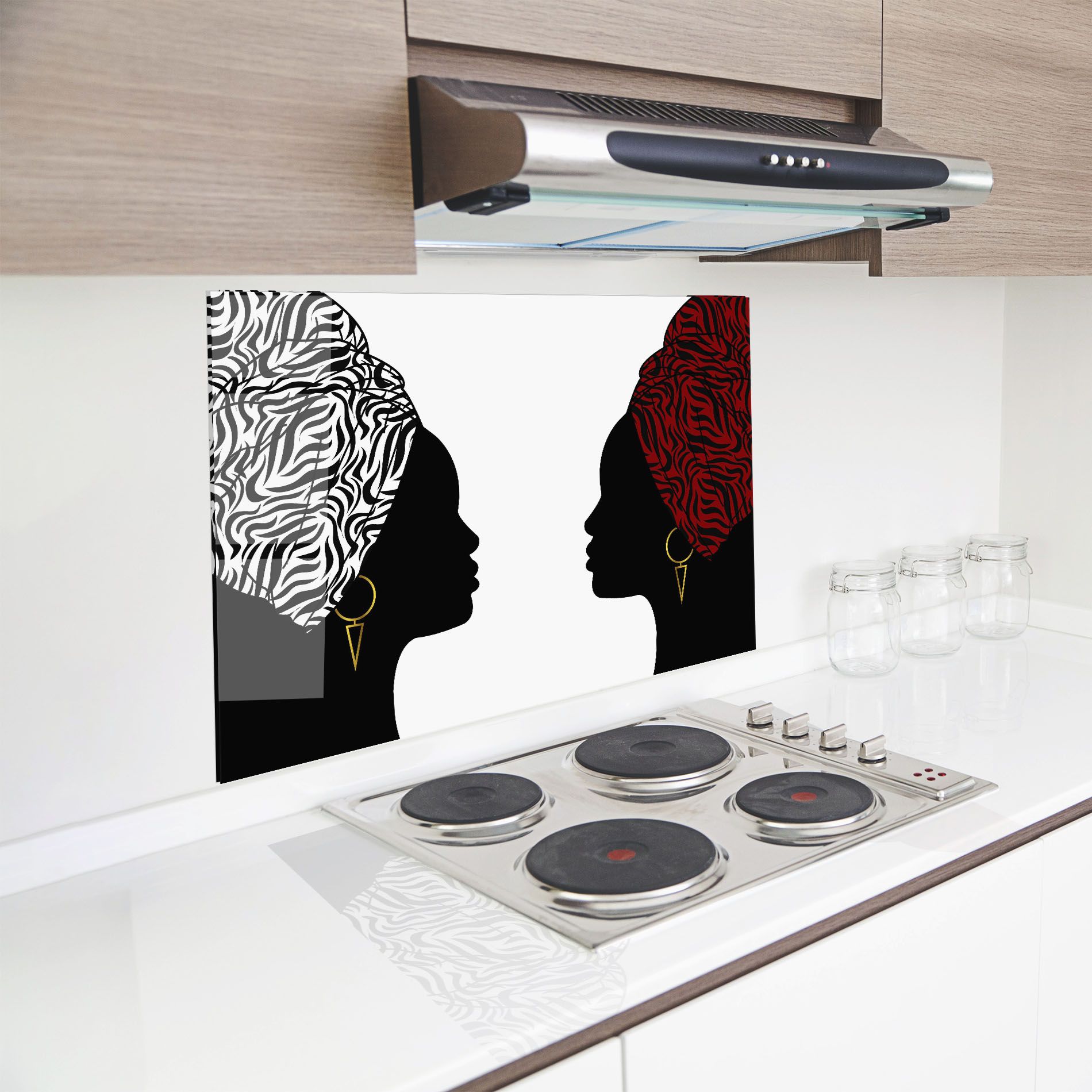 African Woman Talk mockup 8