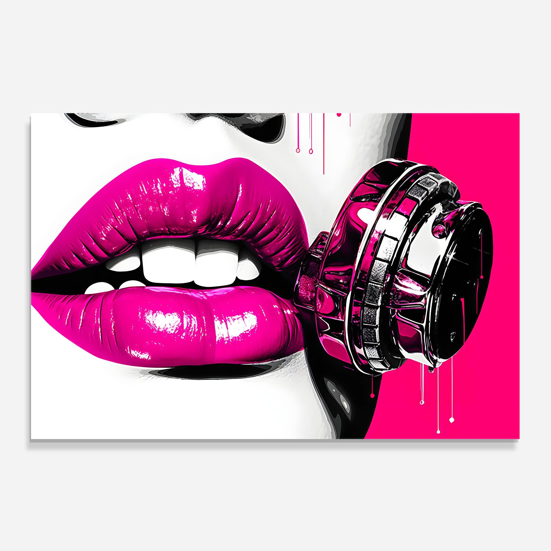 Hot Pink Lips mockup 0