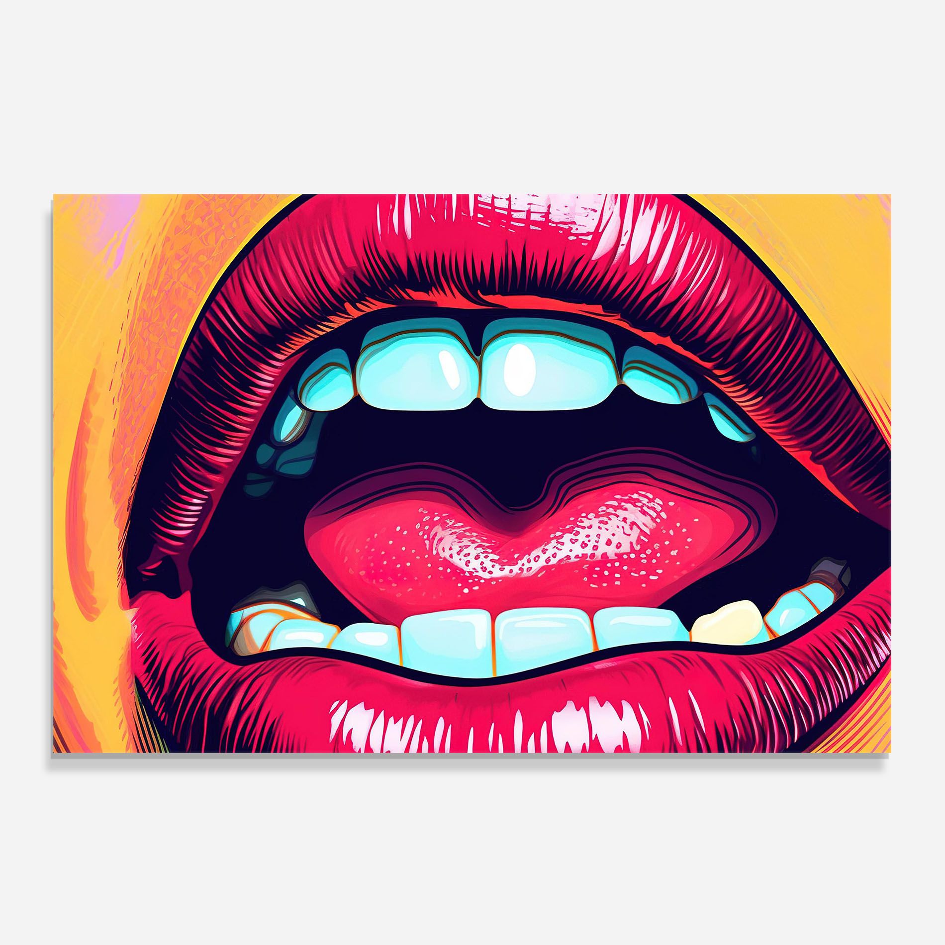 Lips Pop Art mockup 0