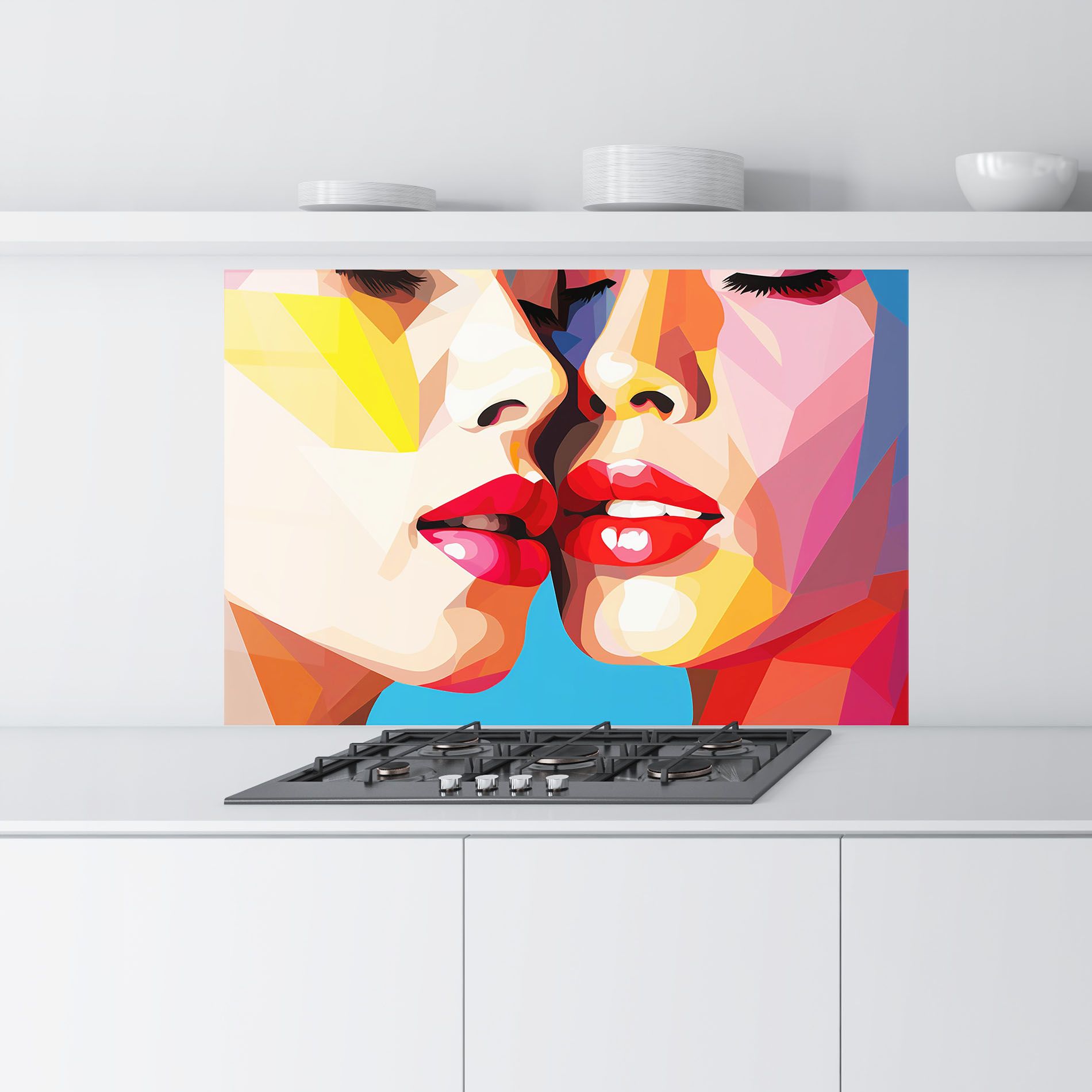 Lips Kissing mockup 9