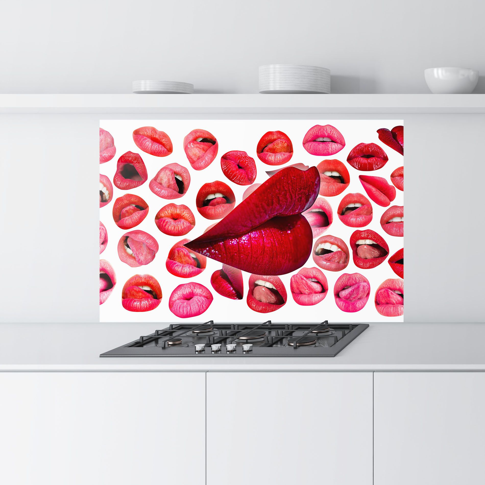 Red Lip Female mockup 9