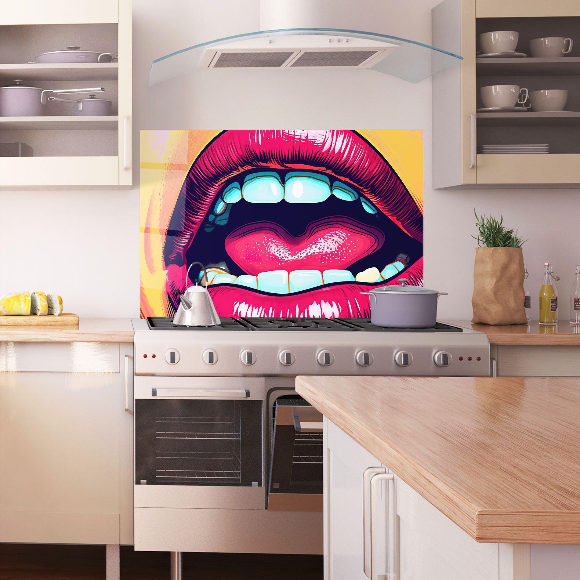 Lips Pop Art mockup 1